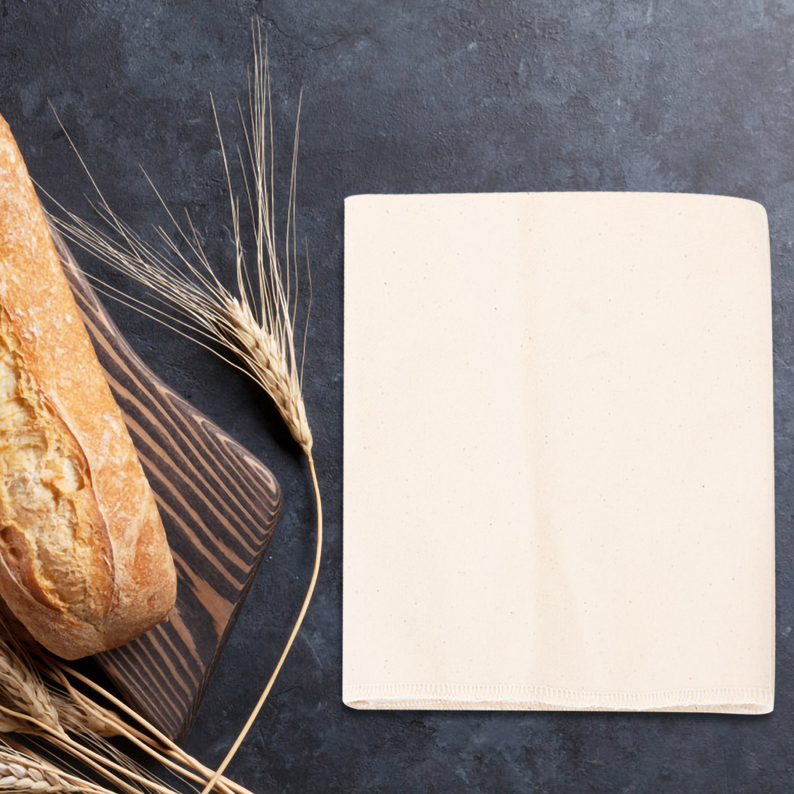 Dicke Backmatte Aus Baumwolle Für Gärung, Bäckereibedarf, Brot- Und Baguetteblech, Wiederverwendbar, Antihaftbeschichtet