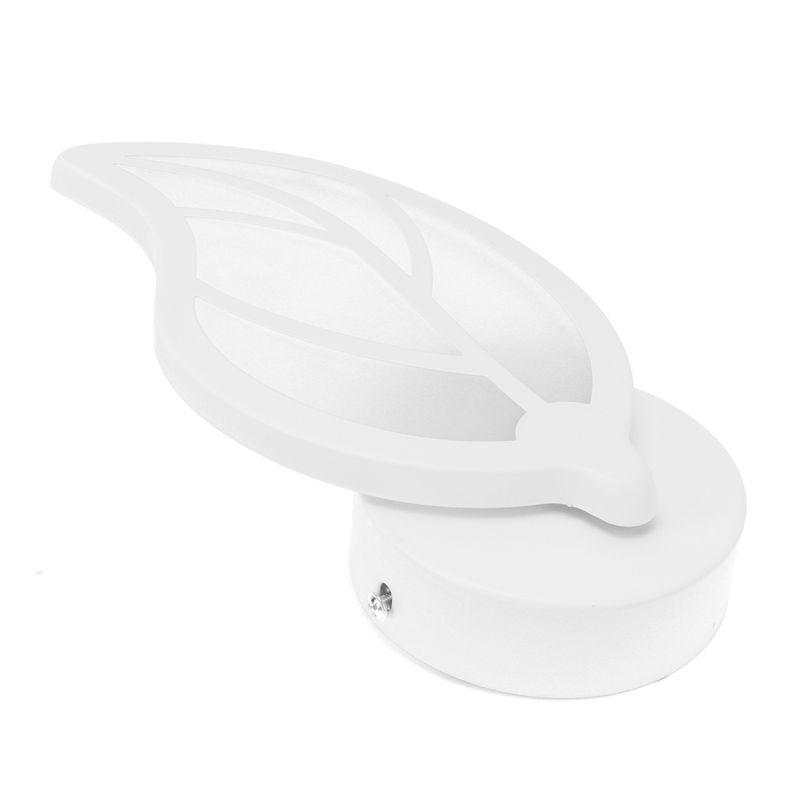 Moderne Led-wandleuchte Aus Acryl, Blattform, Für Schlafzimmer/flur, Warmweiß, 12 W, 85–265 V