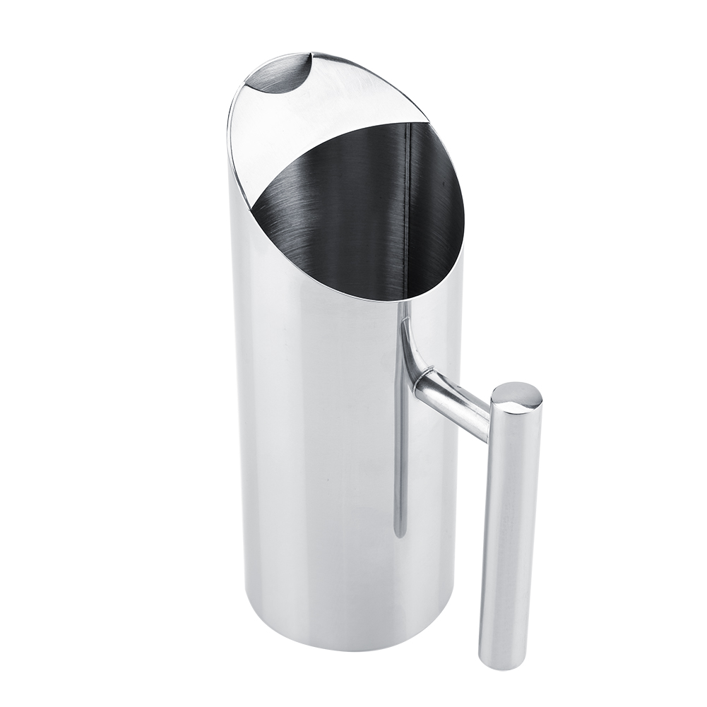 Wasserkaraffe Aus Edelstahl Mit Eisfilter, Krug Für Kalte Getränke, Für Hotel Und Zuhause, 1 Liter.