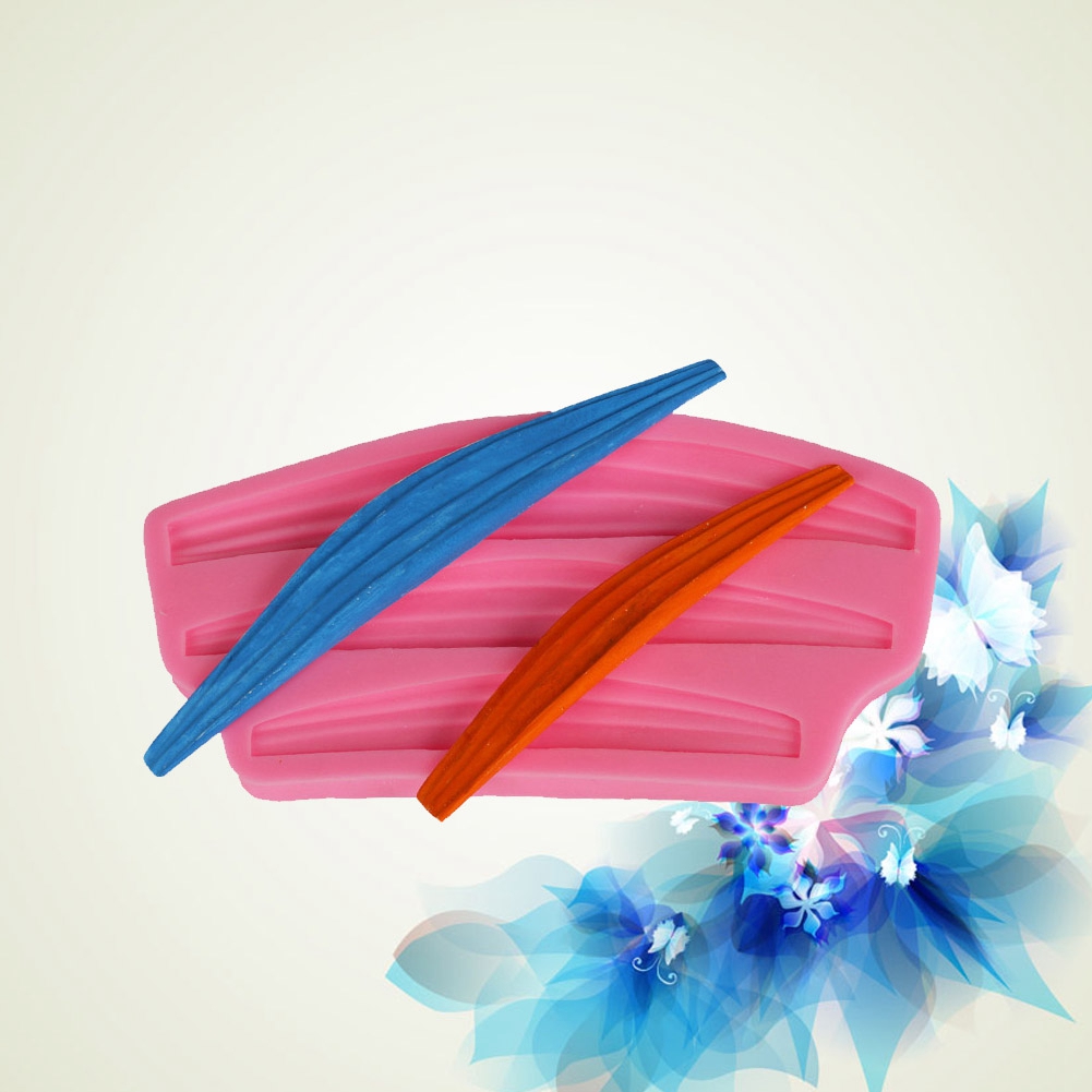 Silikon-kuchenform Zum Selbermachen In 3 Größen, 3d-band Für Fondant, Cupcakes Und Desserts, Wiederverwendbare Gebäckform, Flexible Bandform Für Süße Dekorationen.