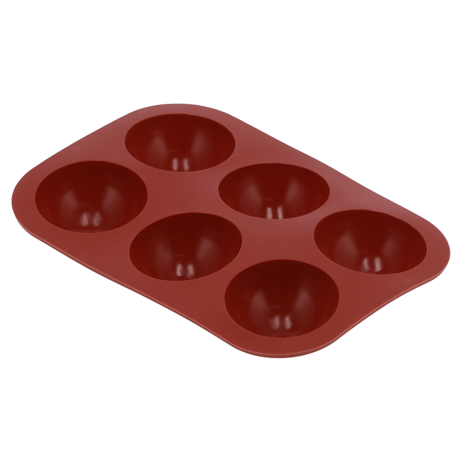 Halbkugelform Aus Lebensmittelechtem Silikon Für Kuchen, Pralinen, Seifen Und Selbstgemachte Backwaren (6 Mulden)