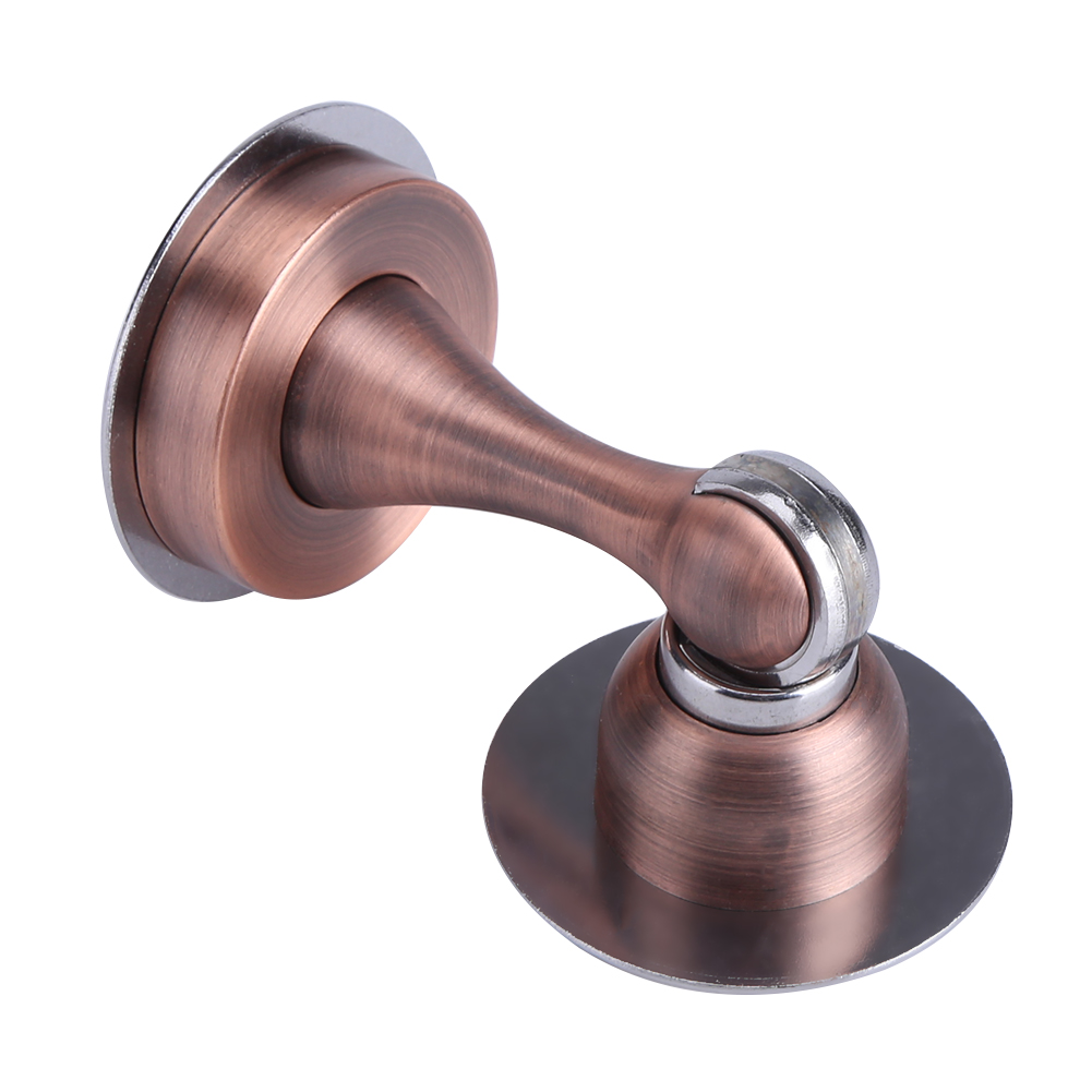 Magnetischer Türknauf Aus Edelstahl 304, Kupferroter Türstopper Zur Wandmontage, Selbstklebender Türstopper Für Zuhause
