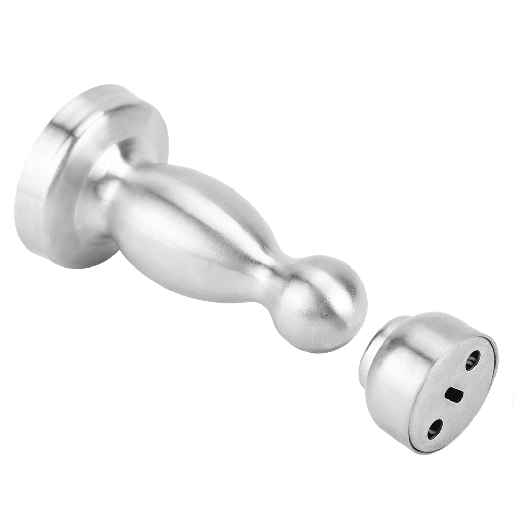 Set Mit 1 Magnetischem Türstopper Aus Edelstahl, Robust Und Dick, Stoßfest, Solide Türbefestigung