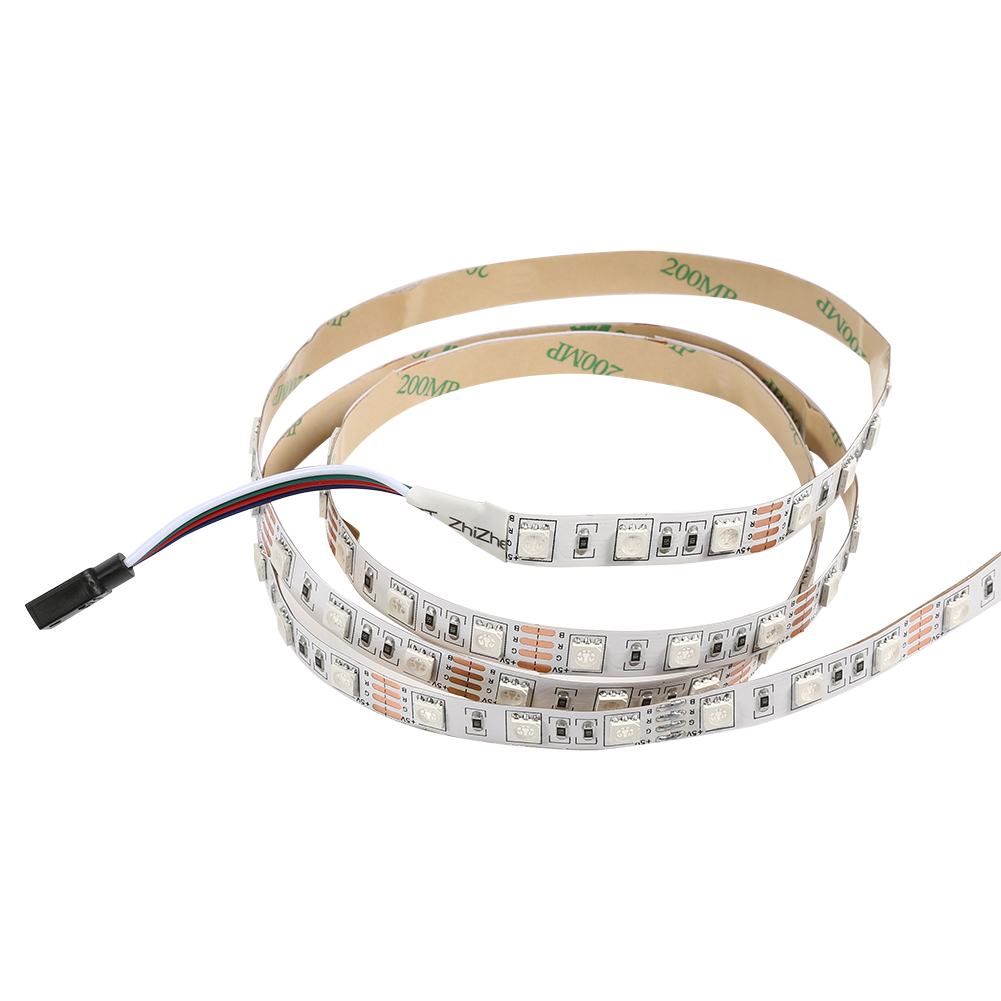 M 5 V Rgb 5050 Usb Led-streifenleuchte Für Tv-hintergrundbeleuchtung Mit 24-tasten-fernbedienung (nicht Wasserdicht)