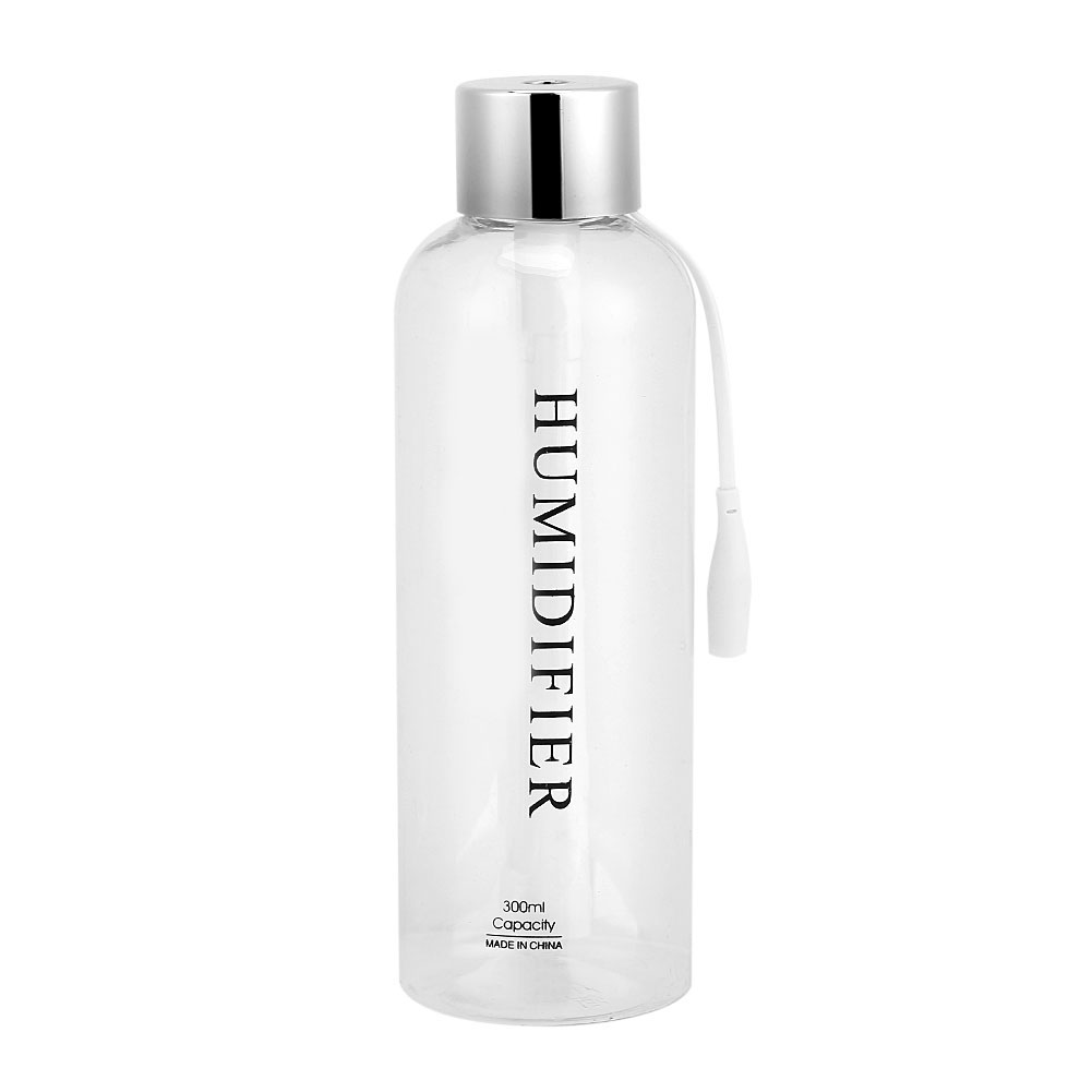 Tragbarer 300-ml-luftbefeuchter, Usb-aufladbarer Zerstäuber, Wasserflaschen-luftbefeuchter Für Auto Und Zuhause, Mini-leise-zerstäuber