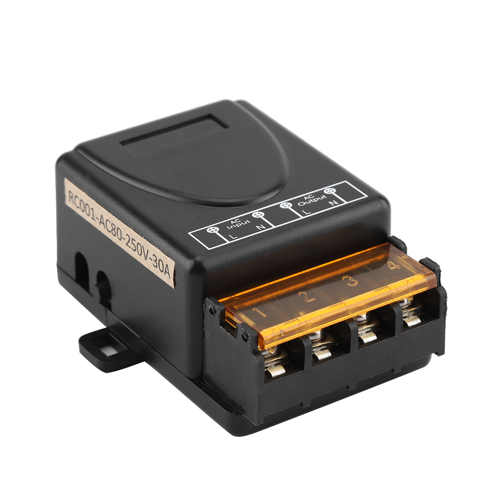3000w Funkschalter, Einweg-fernbedienung Mit Empfänger Und Sender, Ac 80-250v Relais, Fernbedienung Für Smart Home.