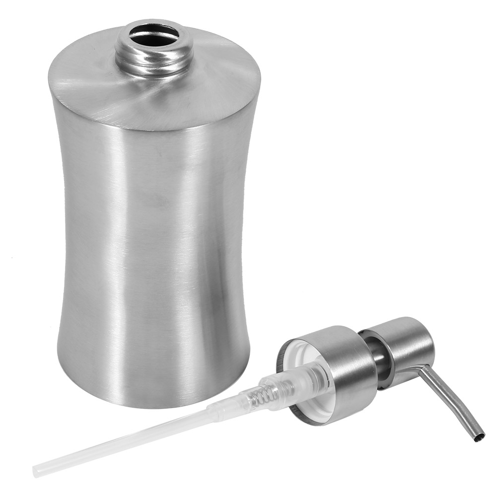 Wandmontierter Flüssigseifenspender Für Die Dusche, Lotionpumpe Aus Edelstahl 304, 400 Ml Flasche, Badezimmer, Nachfüllbare Flasche, Wasserfest, Modernes Accessoire.