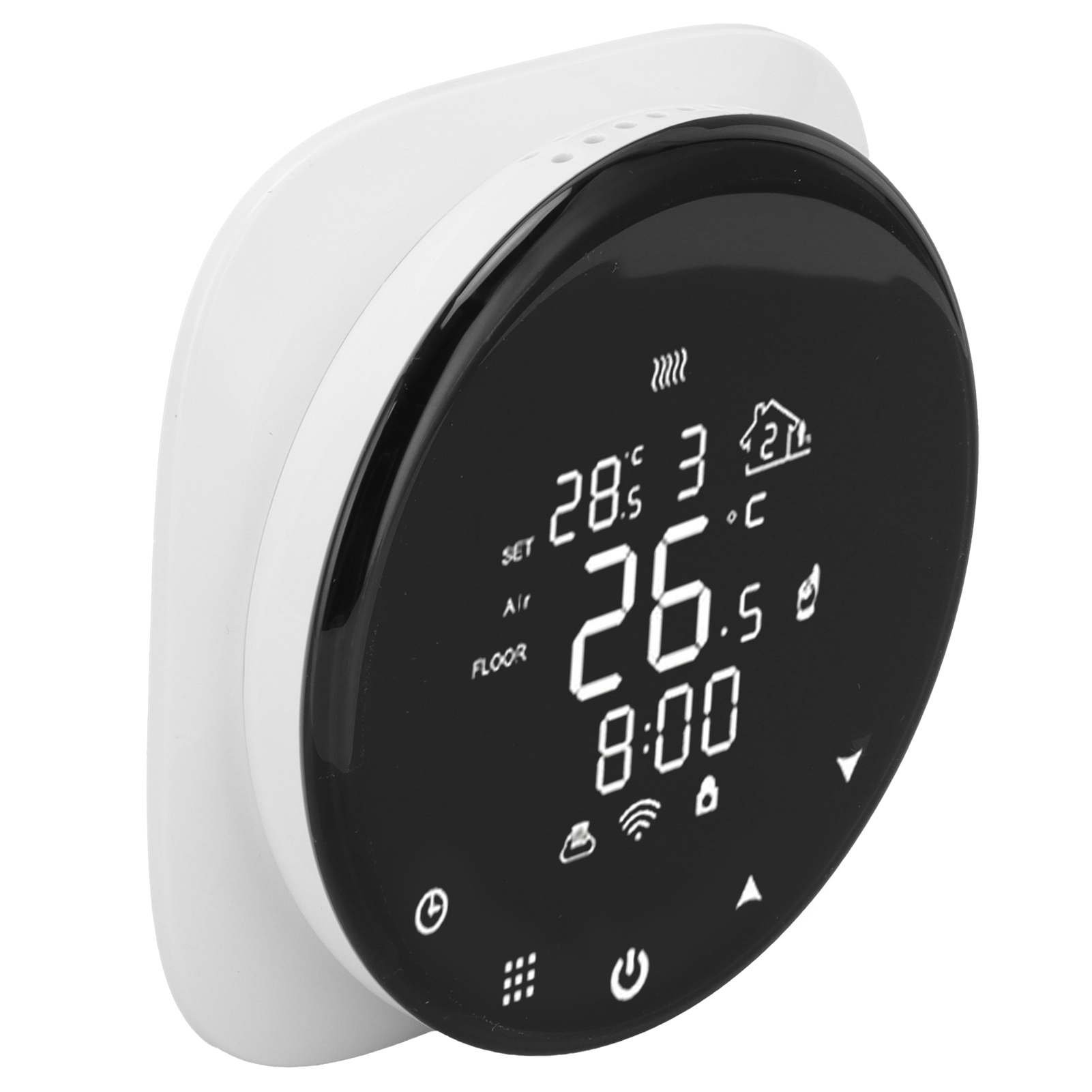 Intelligenter 16a-wlan-thermostat Für Elektrische Oder Wasserbasierte Fußbodenheizung, Gasheizkessel, Klimaanlagen (90–240 V), Alexa-kompatibler Programmierer
