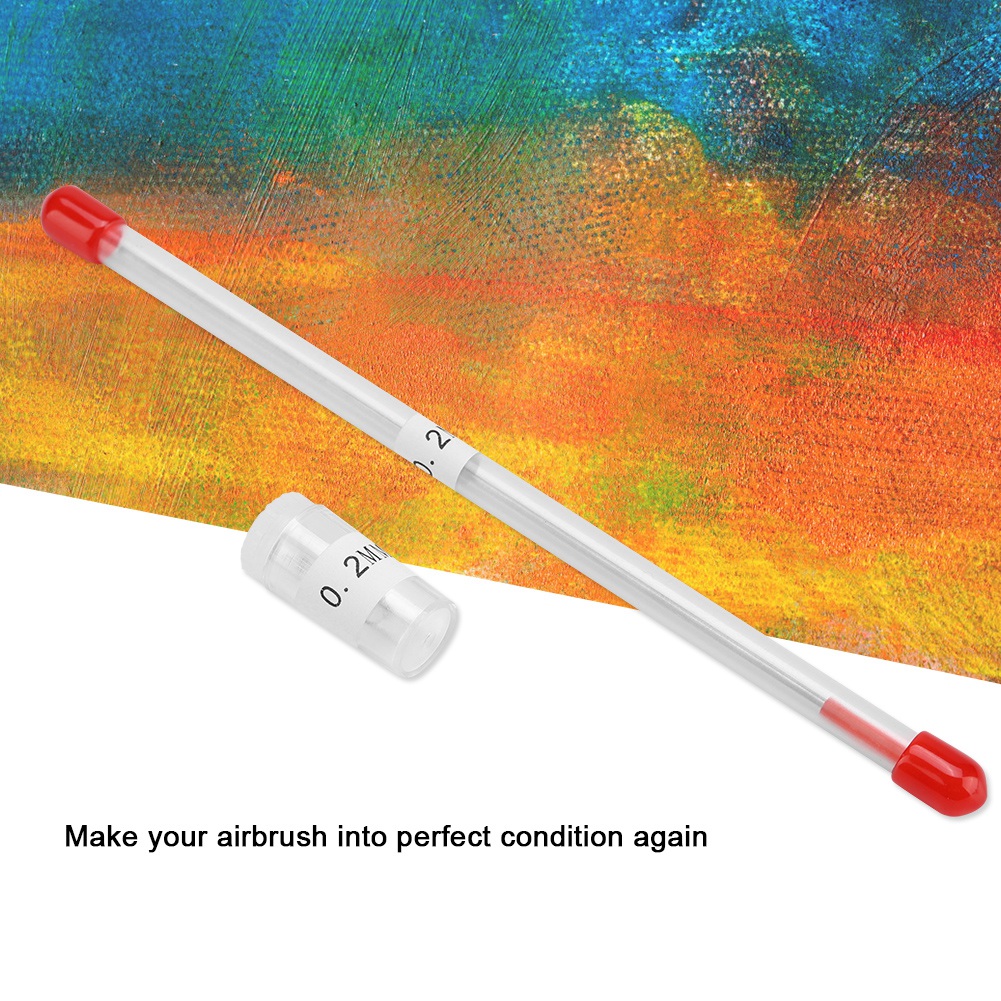 Ersatzdüse Und Nadel (0,2 Mm) Für Airbrush, Sprühdüsen, Malerzubehör, Ersatzteilset Für Druckluftpistolen.