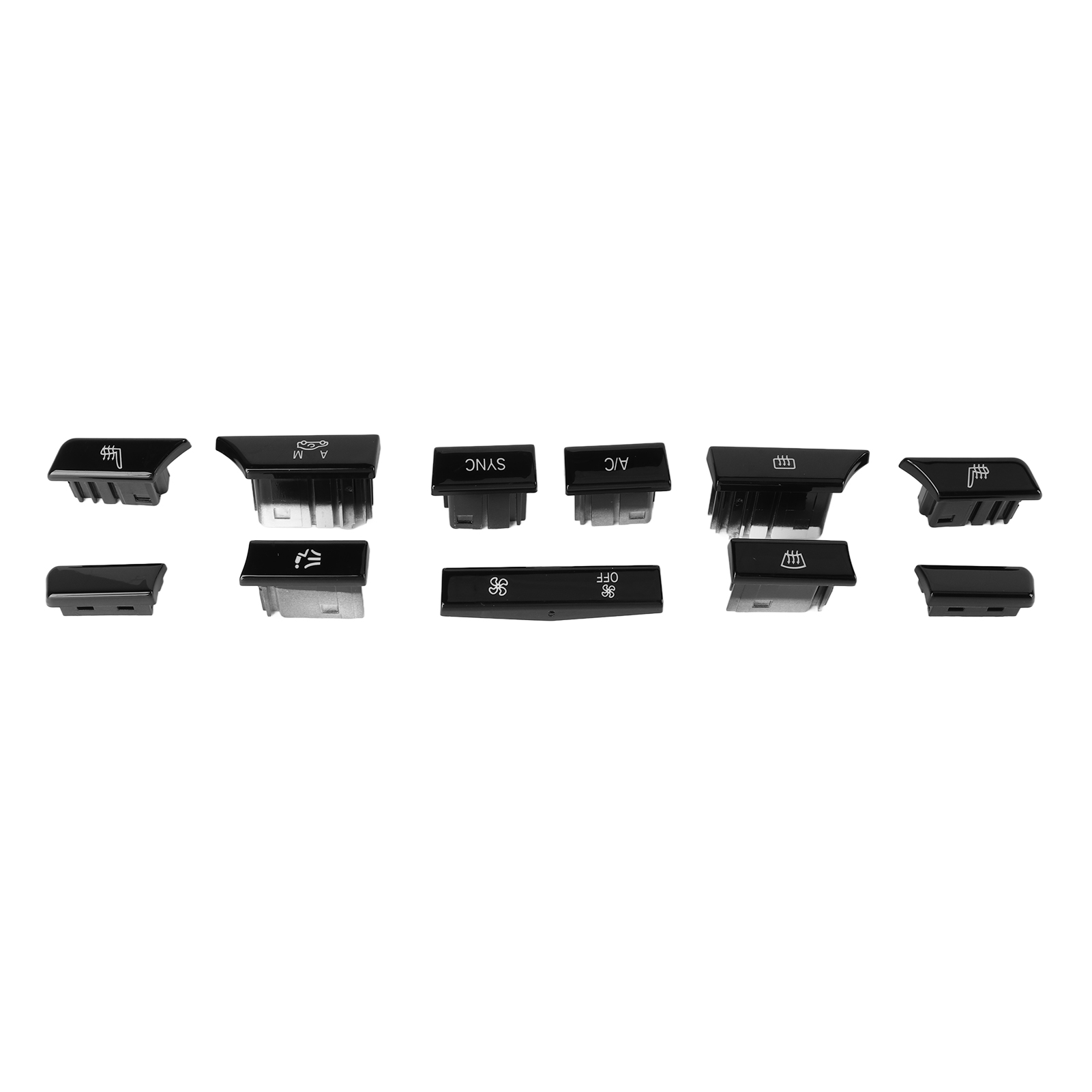 11-teiliges Set Bedienknöpfe Für Die Lüftungsschlitze Der Klimaanlage Für Bmw X3 X4 F25 F26 2013-2018