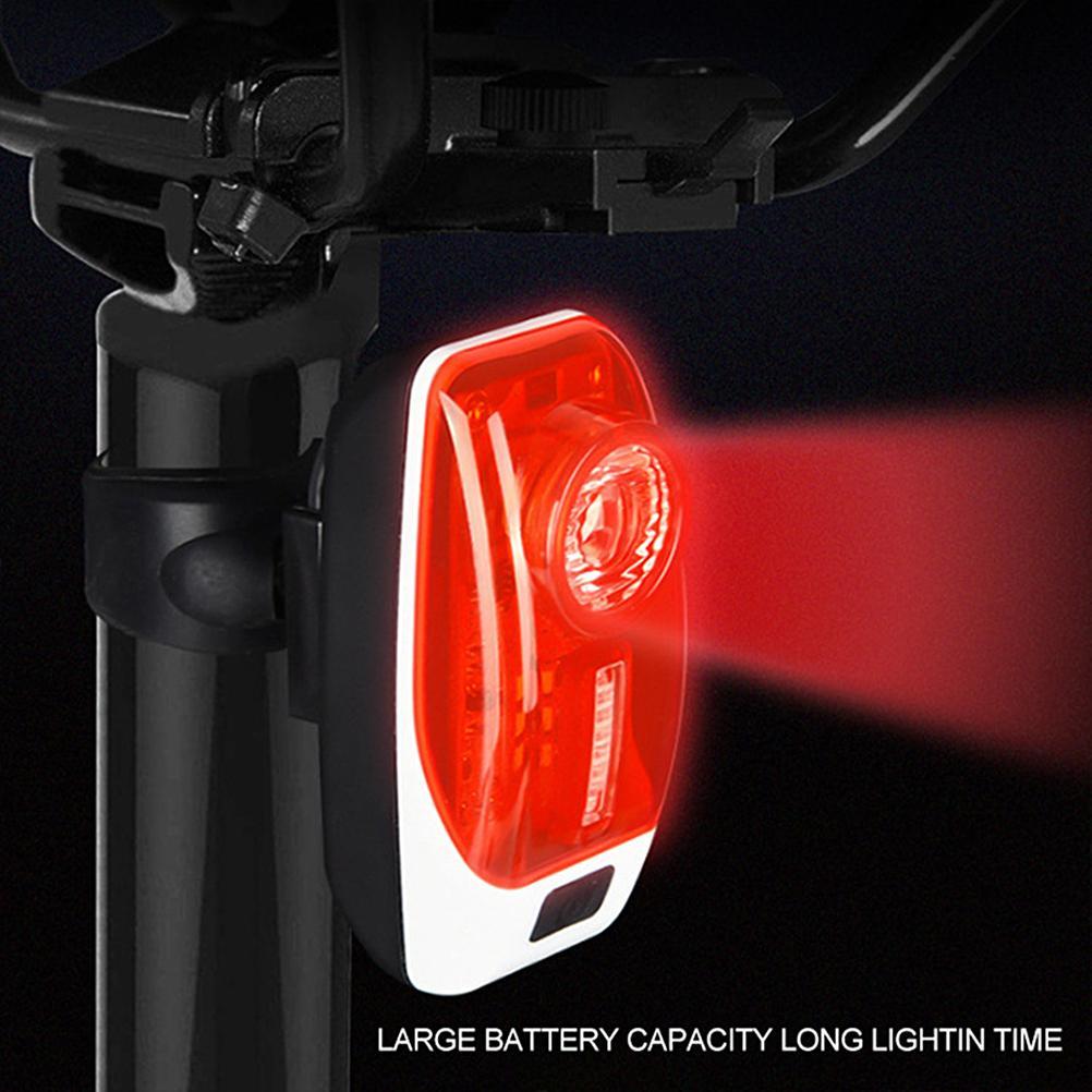 Usb-wiederaufladbares Fahrradrücklicht, Sicherheitswarnlicht, Wasserdichter Mountainbike-scheinwerfer Für Nachtfahrten