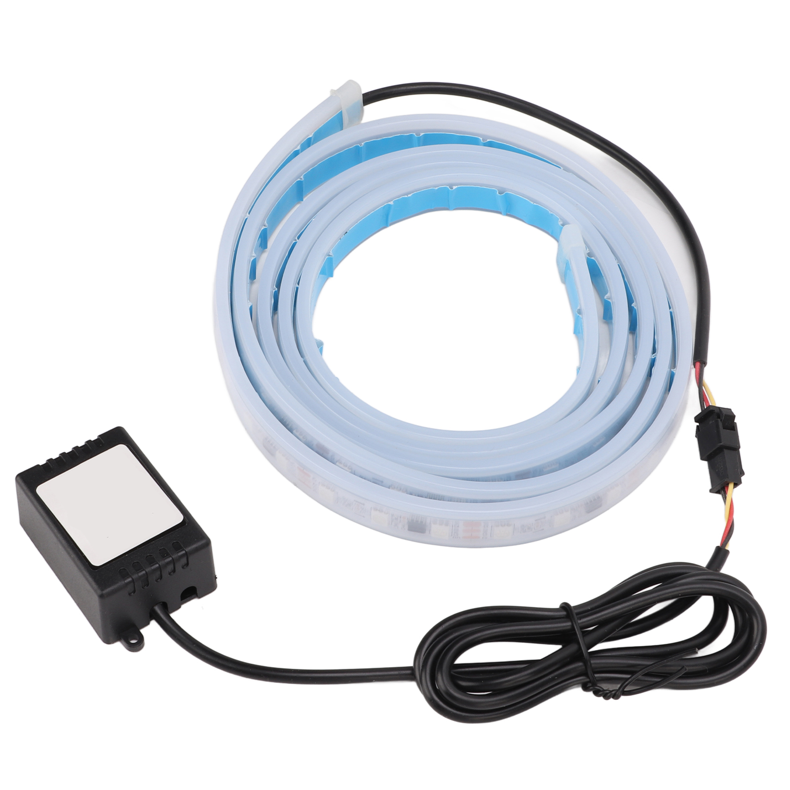 12v Rgb Wasserdichter, Mehrfarbiger Led-streifen, 178 Cm (70 Zoll), Für Motorhaube, Fahrzeugaußenbereich, App-gesteuert, Dekorative, Flexible Beleuchtung