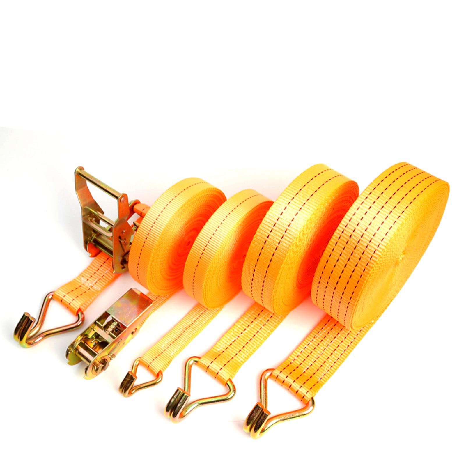 Ratschengurte Mit Haken, 5 Cm X 10 M Polyester-spanngurtset Für Anhänger, Lkw Und Pkw, Inklusive Spanner, Komplettset