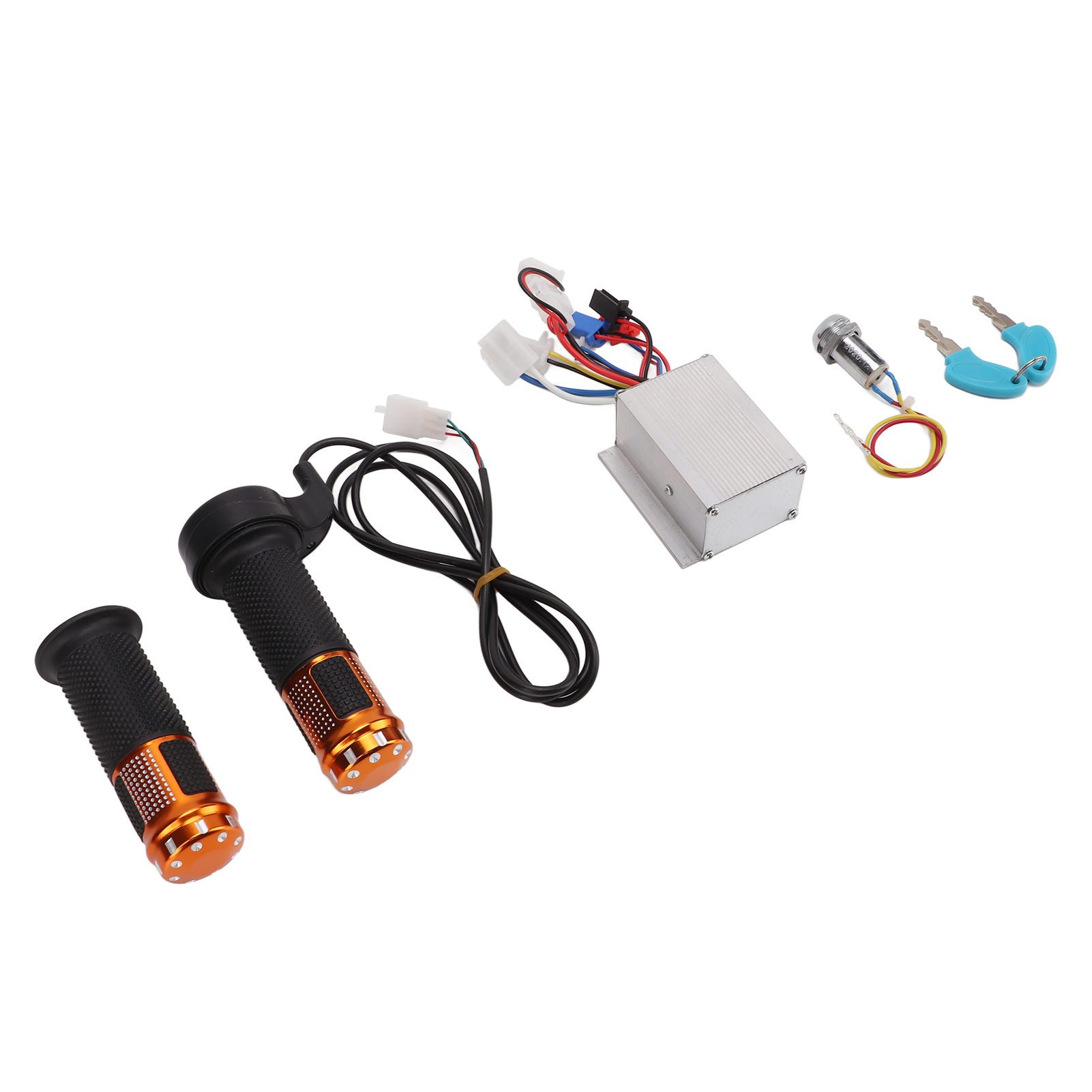 24v 250w Drehzahlregler Für Bürstenmotoren, Gasgriff, Leistungssperre, Set Für Elektroroller, Fahrräder Und Dreiräder
