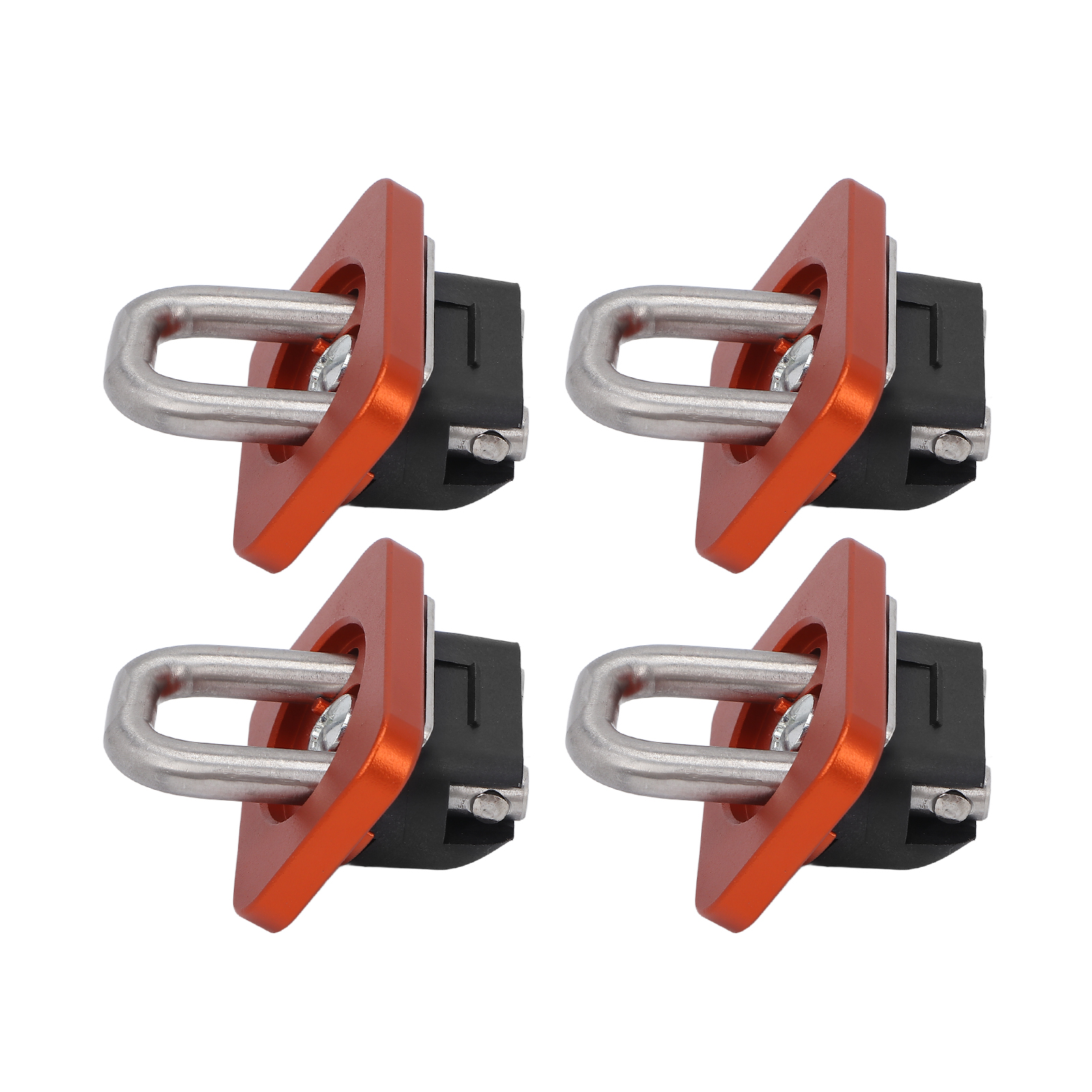 4 Stück Lkw-verankerungspunkte, 1000 Lbs, Edelstahl, Kippmuldenbefestigung, Ersatzteil Für Chevy Silverado 2007-2021, Orange