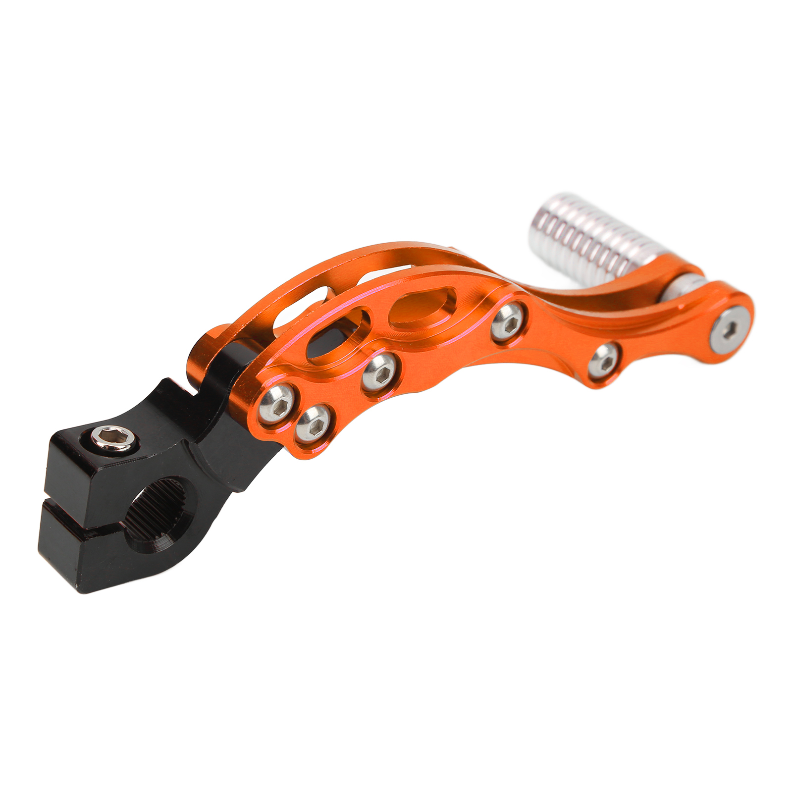 Kickstarterhebel Aus Hochfester Aluminiumlegierung, Universelles Zubehör Für Motorräder Und Roller, Orangefarben