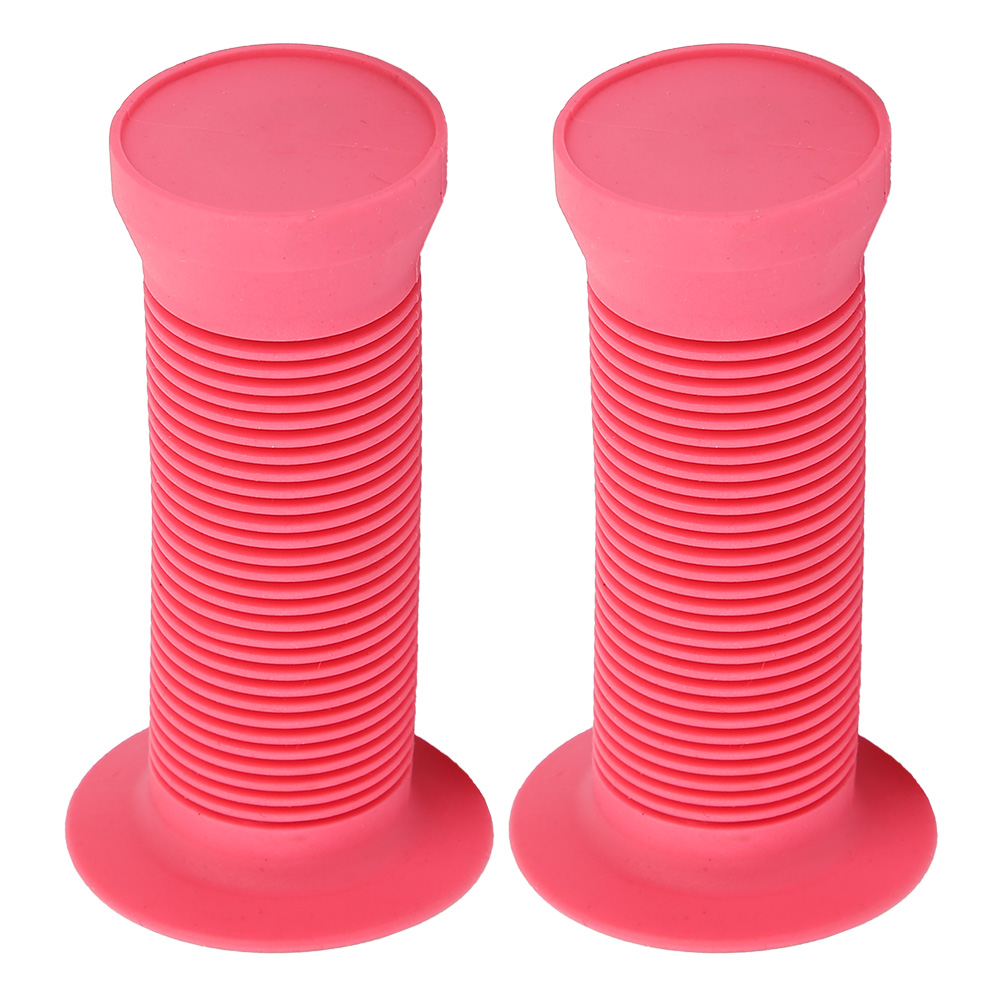 Kinder-fahrrad- Und Rollerlenkergriffe Mit Anti-rutsch-funktion (rosa)