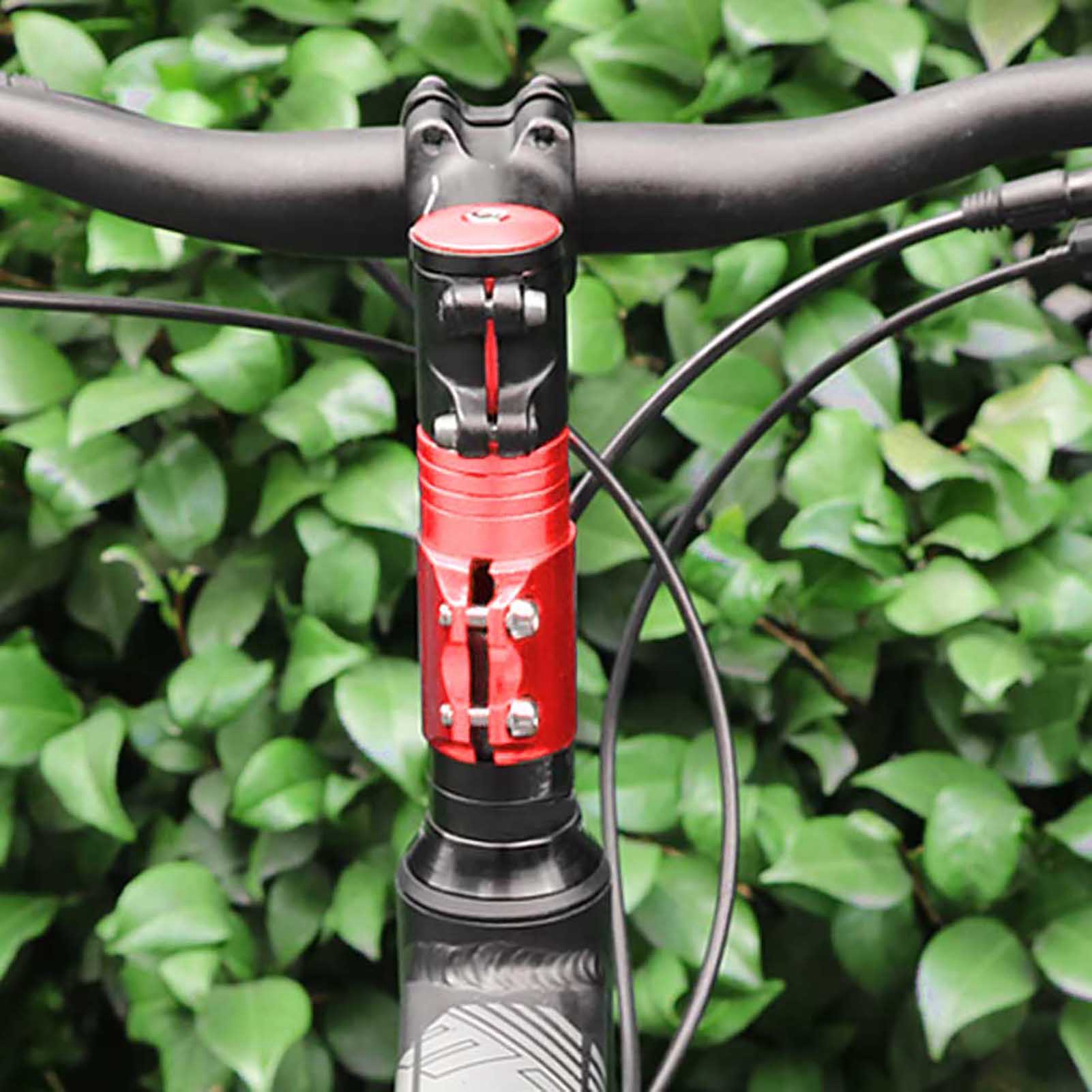 Vorbauverlängerung Für Mountainbikes Aus Aluminiumlegierung (rot)