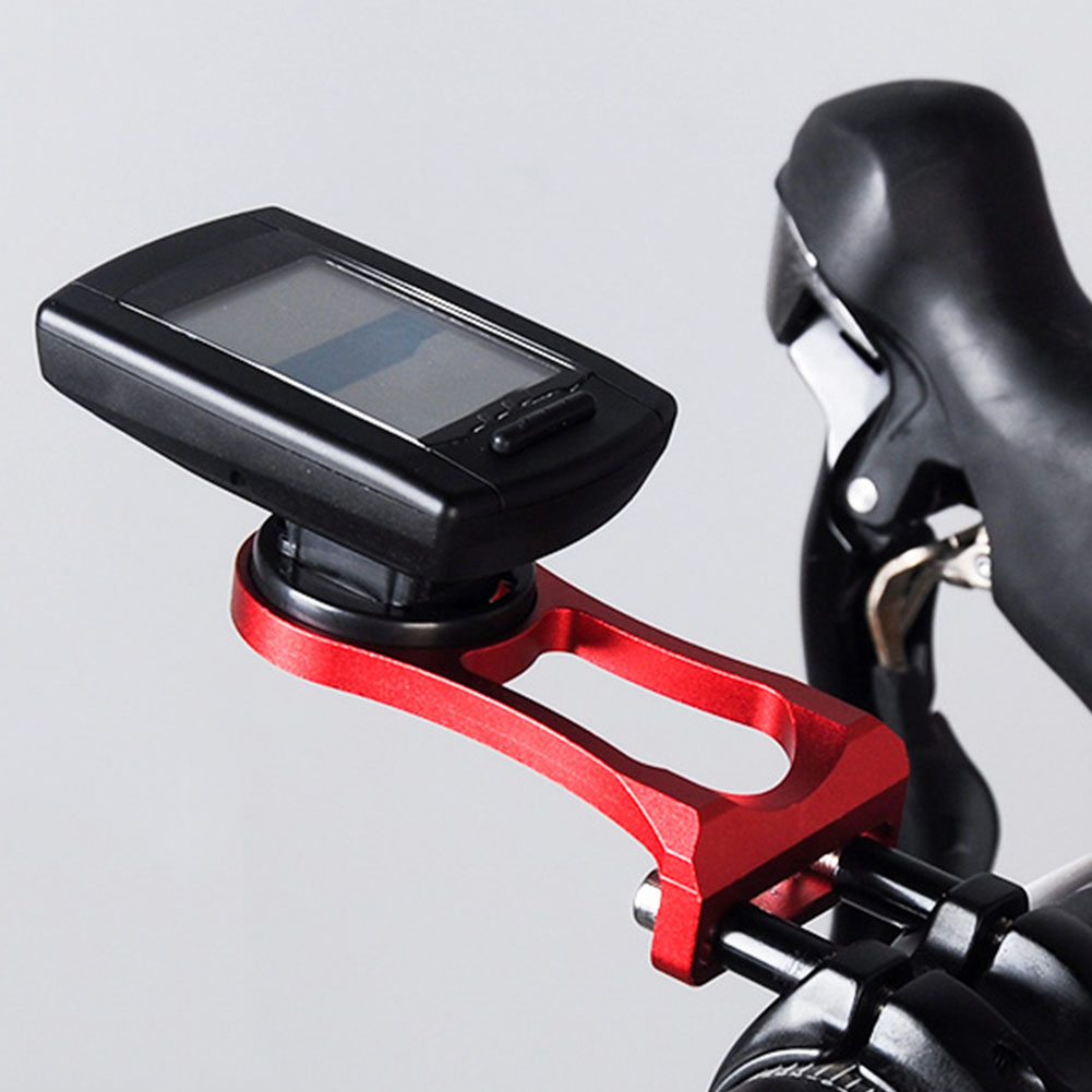Robuste Fahrradcomputerhalterung Aus Metall Für Garmin Bryton (rot)