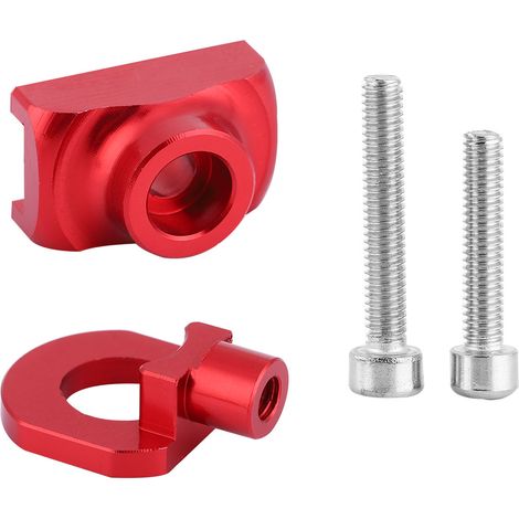 Kettenspanner-einstellbefestigung Aus Aluminiumlegierung Für Falträder (rot)