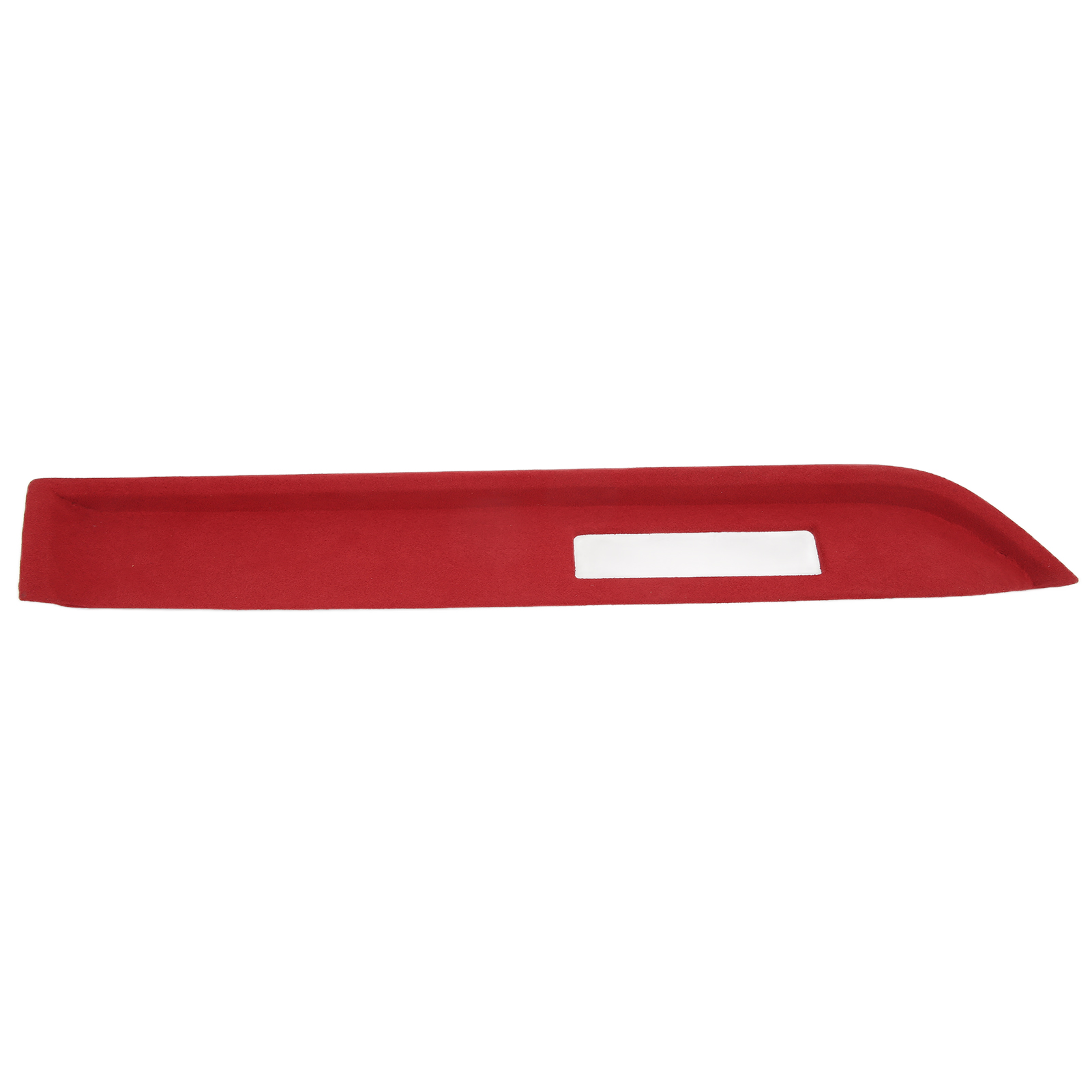 Armaturenbrettverkleidung Aus Wildleder Für Ford Mustang 2015–2021, Innenraumersatz, Fahrerseite, Rot