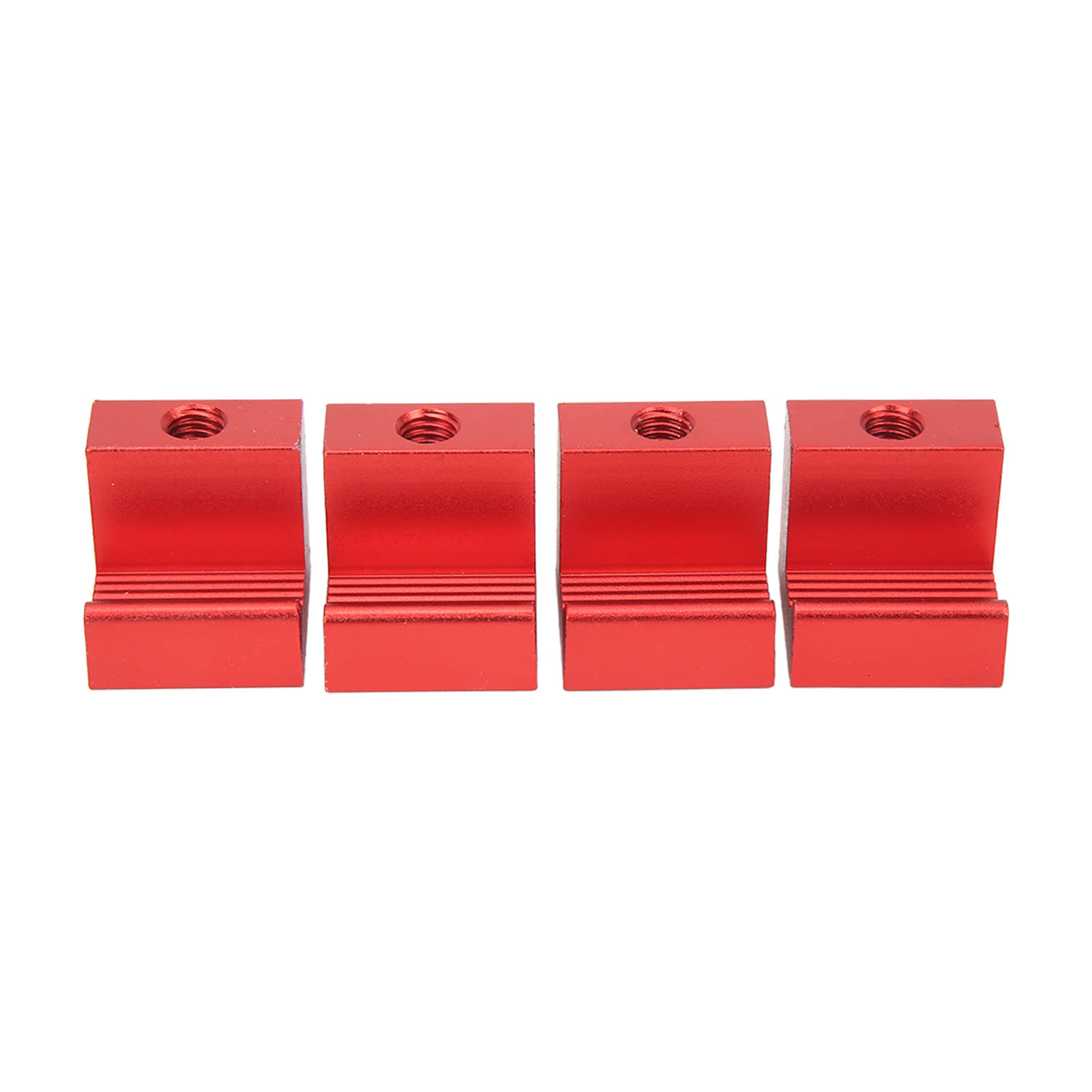 4 J-haken Für Lkw-kofferraumbefestigung, Ladungssicherungsset, Aluminium, Edelstahl, Universal, Rot