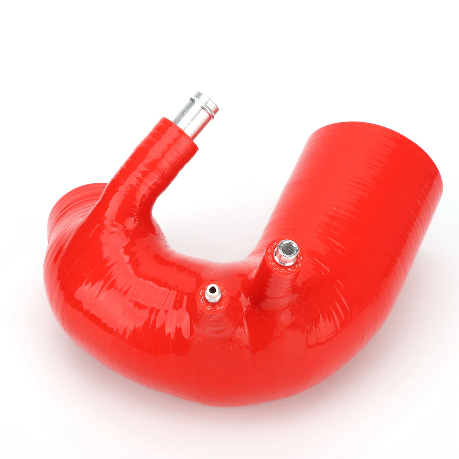 Roter Silikon-ansaugschlauch Für Fiat Abarth 500, 595, 695 1.4 Turbojet (2008–2023), Flexibler Ersatzschlauch, Hochleistungs-turboschlauch, 4-teilig