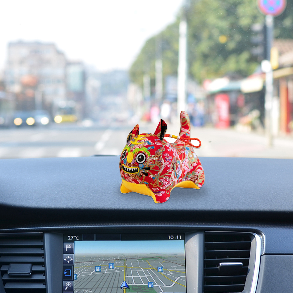 Niedlicher Plüschtiger-anhänger, Tierliebe, Auto-armaturenbrett-dekoration, Gastgeschenke Zum Chinesischen Neujahr 2022, Dekoration