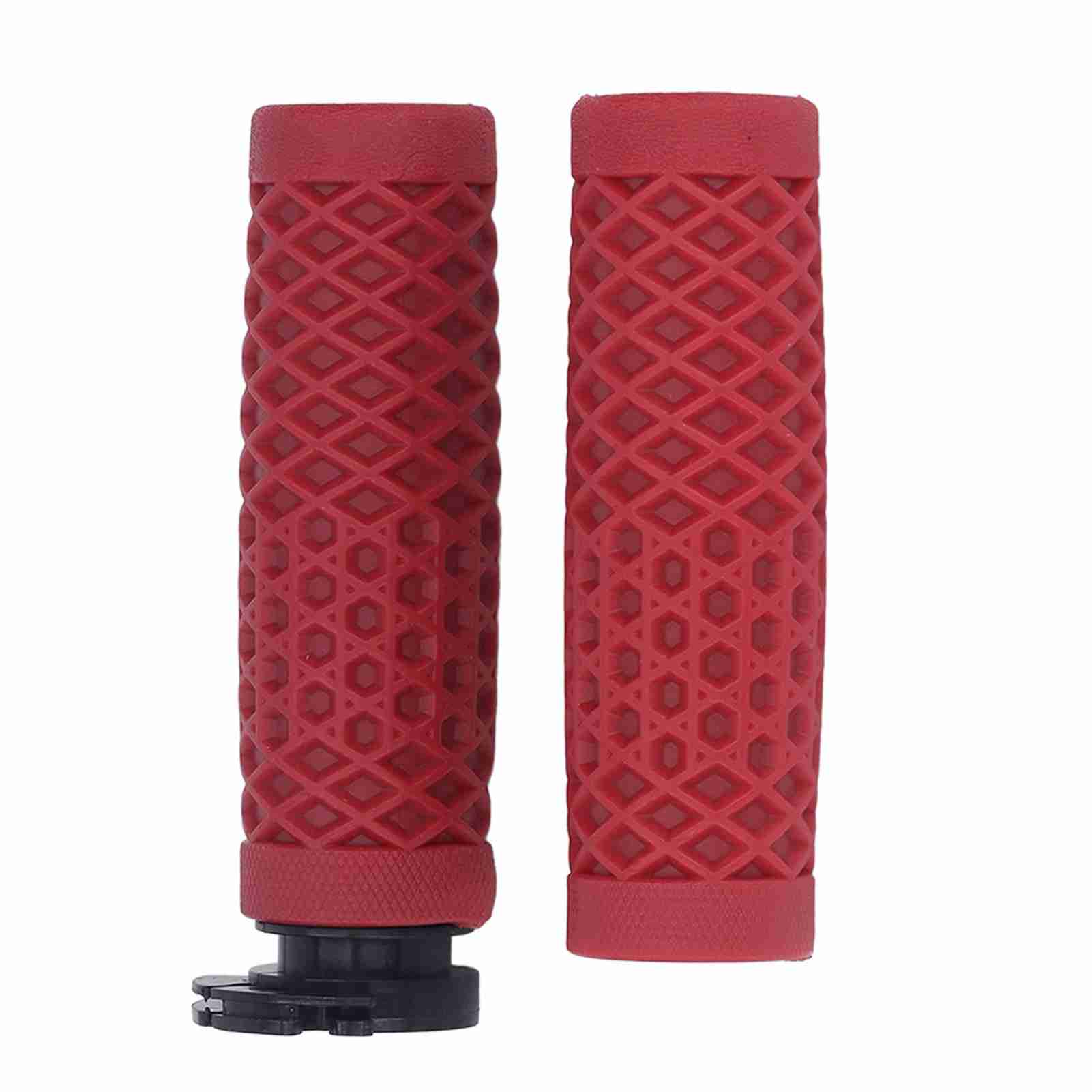 22 Mm Rote Silikon-gasgriffe Für Motorradroller Gy6 50ccm, 80ccm, 125ccm Und 150ccm, Ergonomischer Lenker