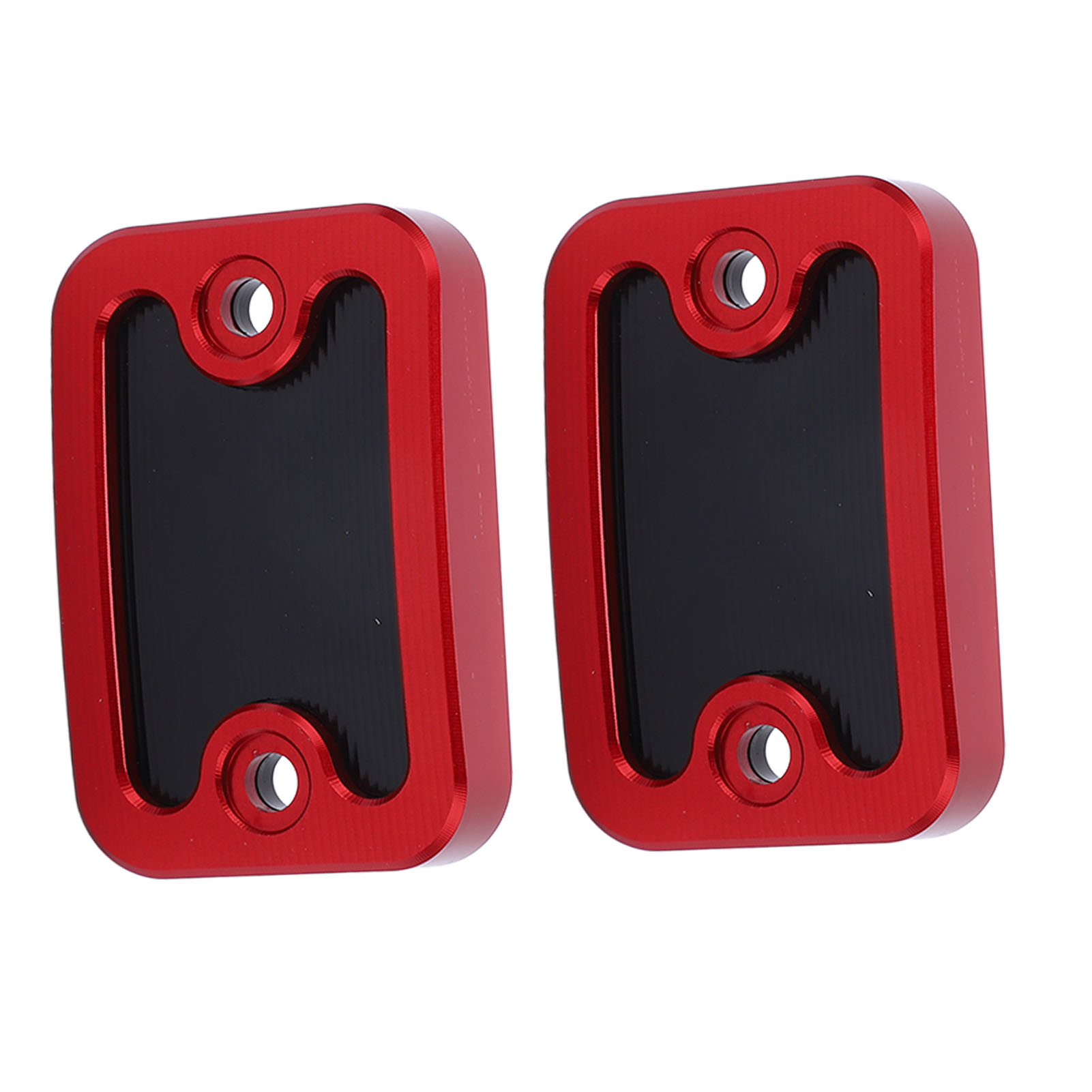 2x Bremsflüssigkeitsbehälterdeckel Vorne, Links/rechts, Gefrästes Aluminium, Ersatzteil Für Nmax155 Und Nmax125 (2015–2020), Rot