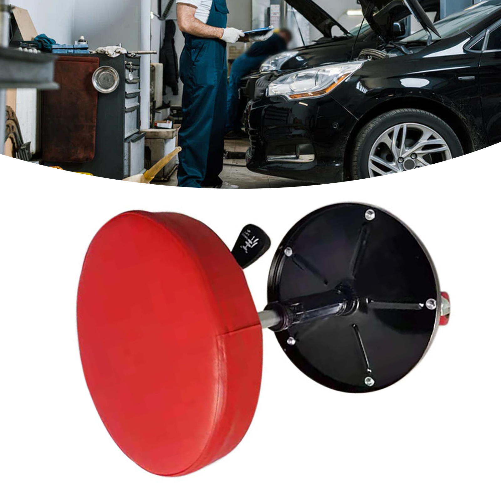 Runder, Rollbarer Werkstatthocker, Verstellbarer Mechanikersitz, Mehrzweck-kniehocker Mit Luftfederrollen