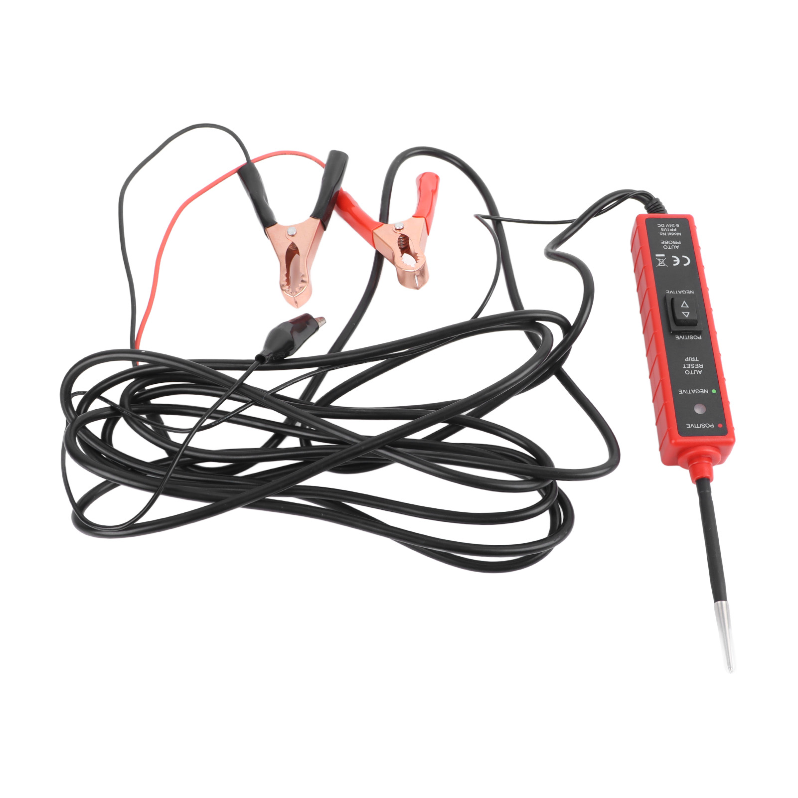 Elektrischer Schaltungstester Für 6-24v, Präzise Prüfsonde Für Elektrische Systeme, Diagnosegerät Für Autos, Boote Und Motorräder.