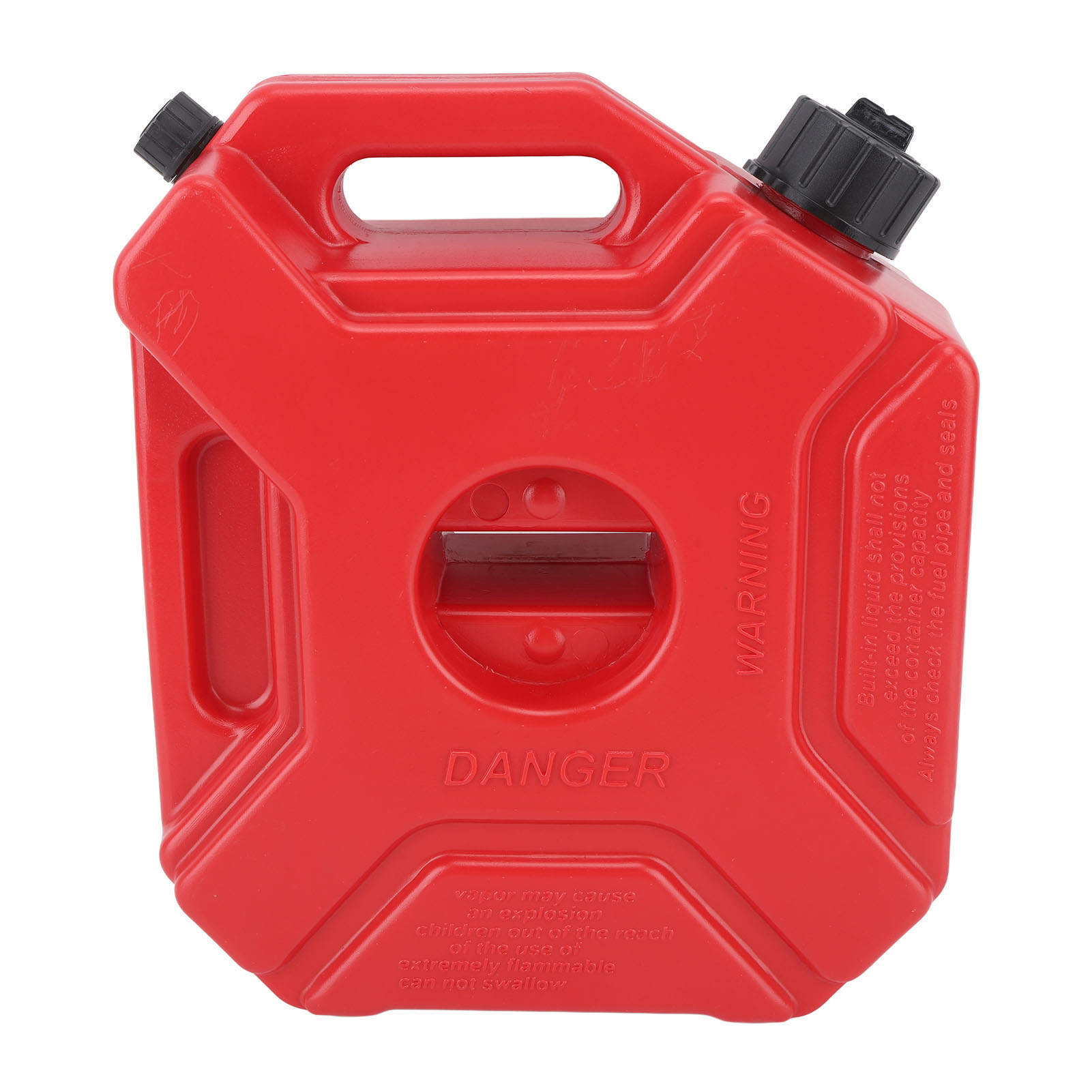 5-liter-kraftstoffkanister, Rot, Großes Fassungsvermögen, Tragbar, Für Auto, Motorrad, Utv, Atv, Geländewagen, Mit Fester Halterung