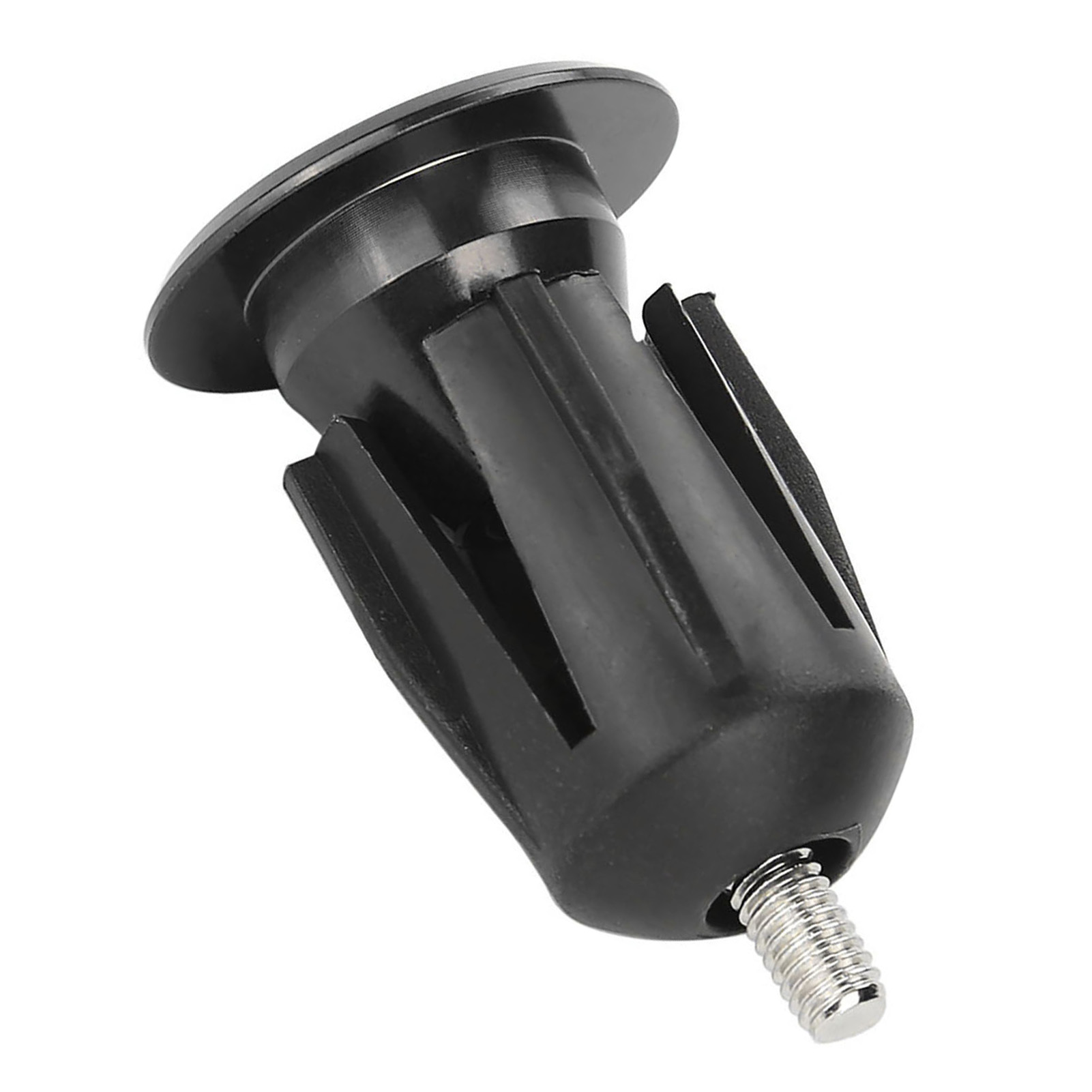 1 Paire D'Embouts De Guidon En Alliage D'Aluminium Pour Vélo (noir)