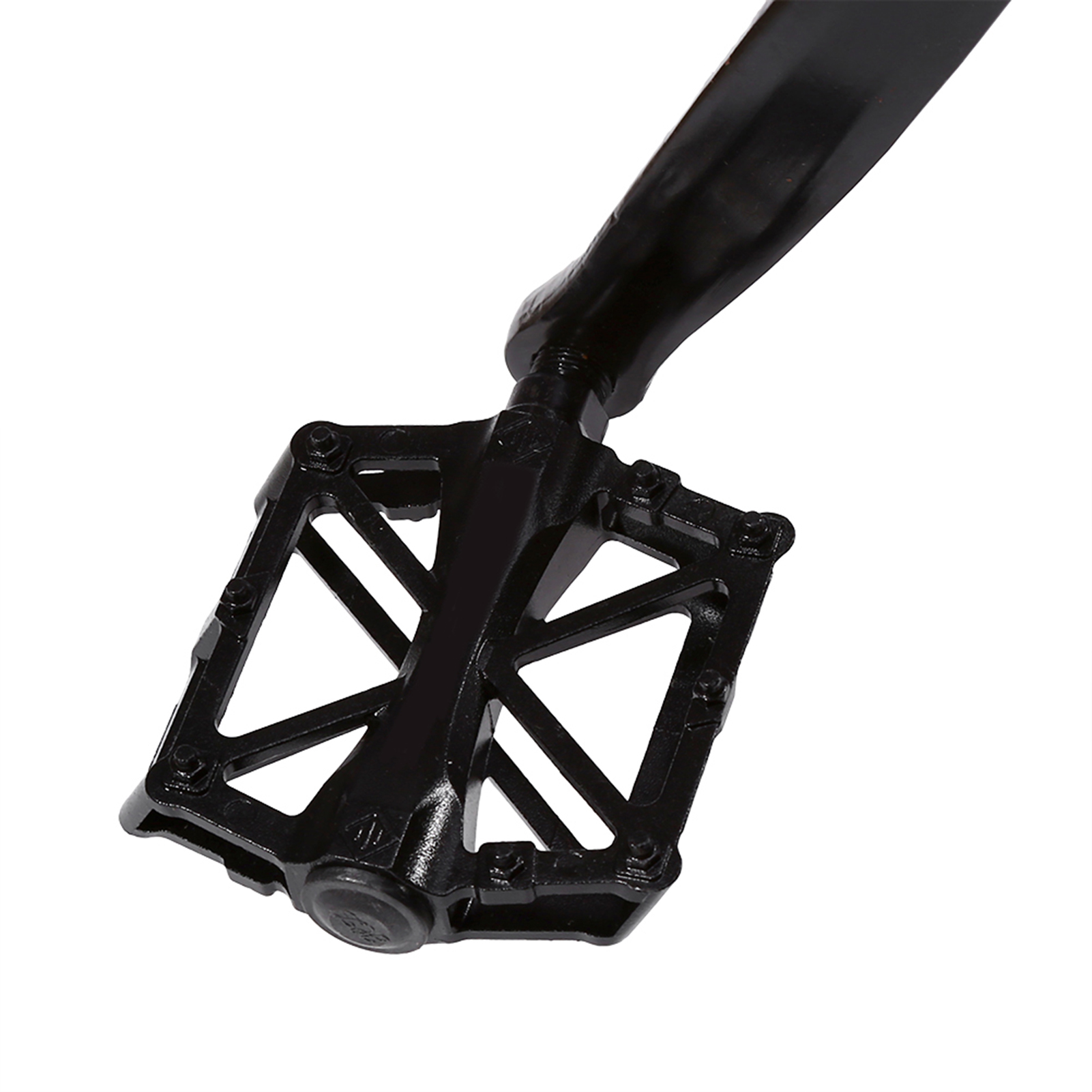 1 Paire De Pédales De Vélo Antidérapantes Et Légères En Aluminium Pour Vtt Et Vélo De Route (noires)