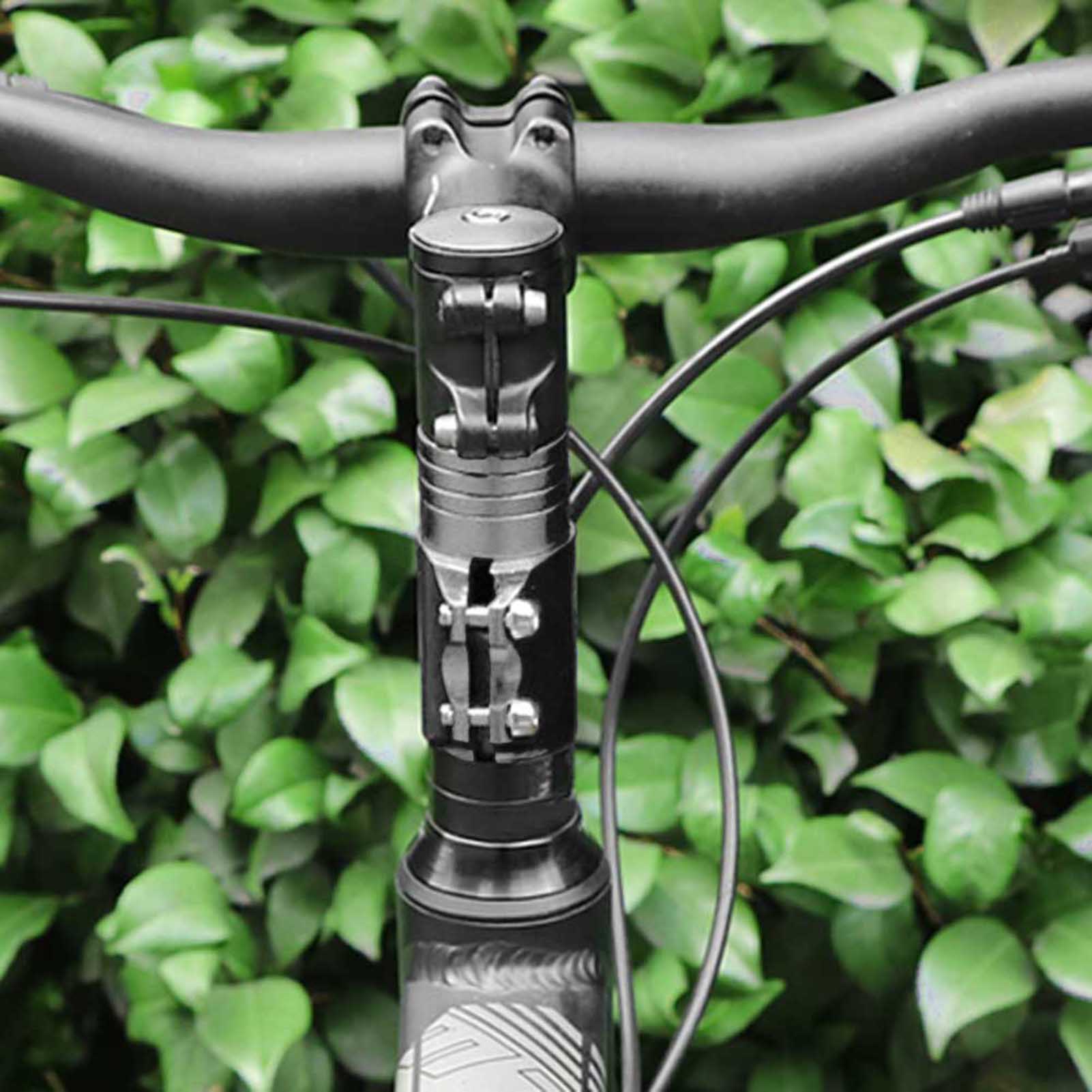 Vorbauverlängerung Für Mountainbikes Aus Aluminiumlegierung (schwarz)