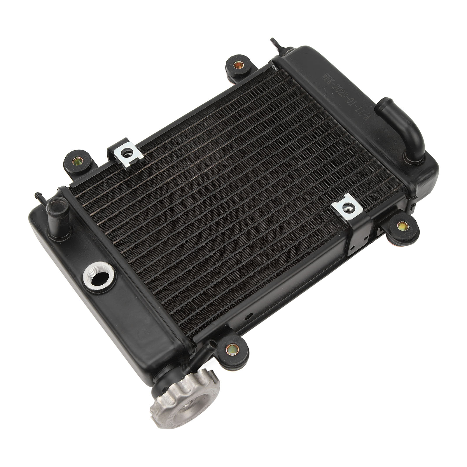 Wasserkühlungskühler Aus Aluminiumlegierung Als Ersatz Für Vierrädrige Geländefahrzeuge, Atvs, Trikes Und Karts Mit 150–250 Cm³ Hubraum.