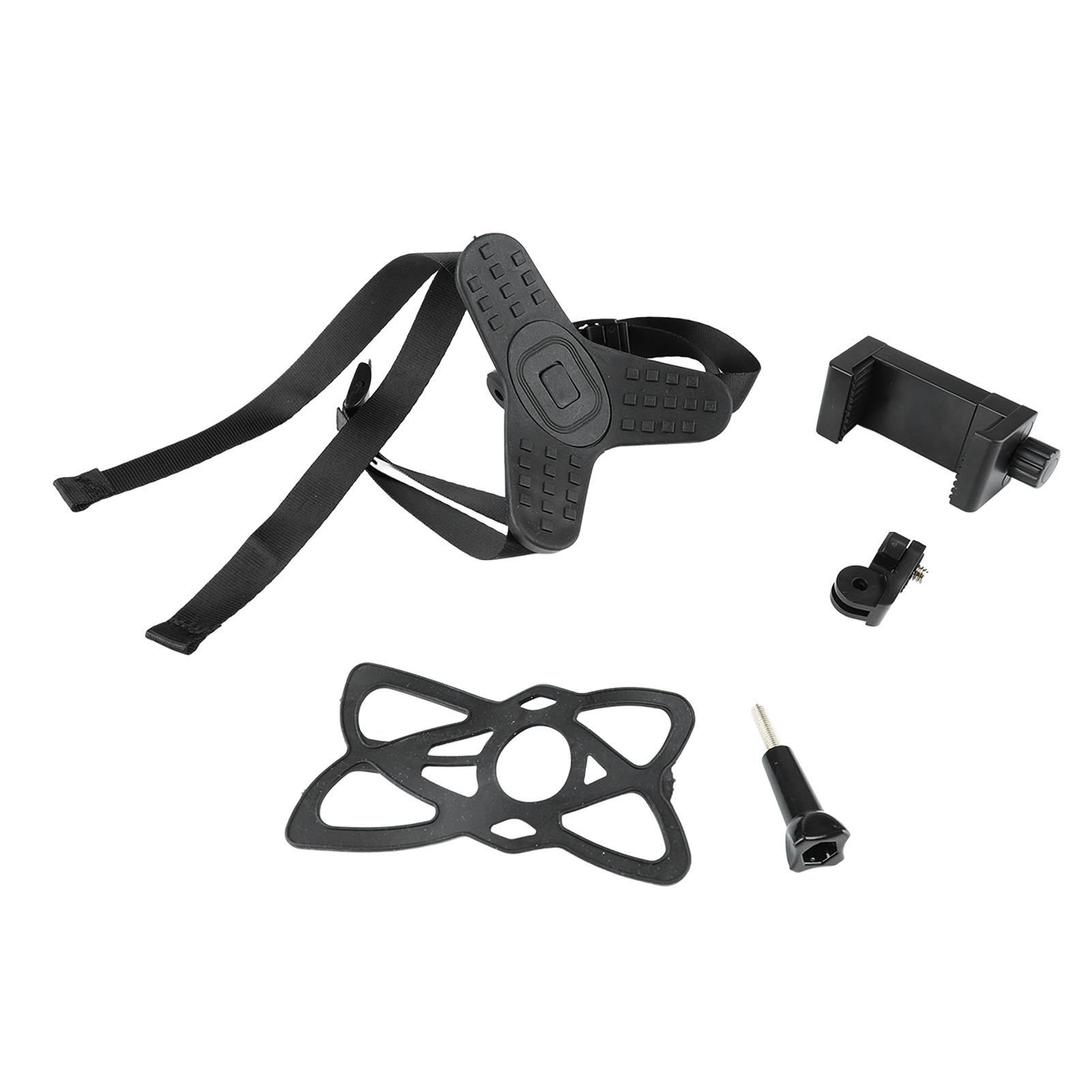 Helm-kinnhalterung, Leichte, Weiche Silikon-helmriemenhalterung, Zubehör Für Sportkameras Und Mobiltelefone