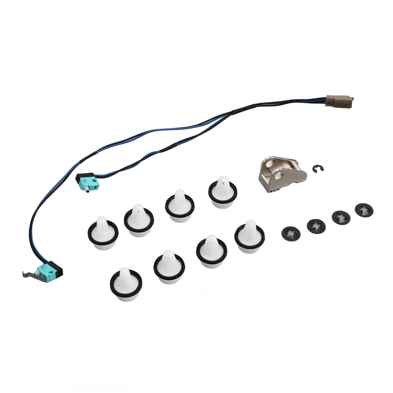 Türgriff-upgrade-kit Mit Mikroschalter, Kabelbaum Und Schaltwippen 1042845 00 B, Ersatzteil Für Tesla Model S 2012–2017