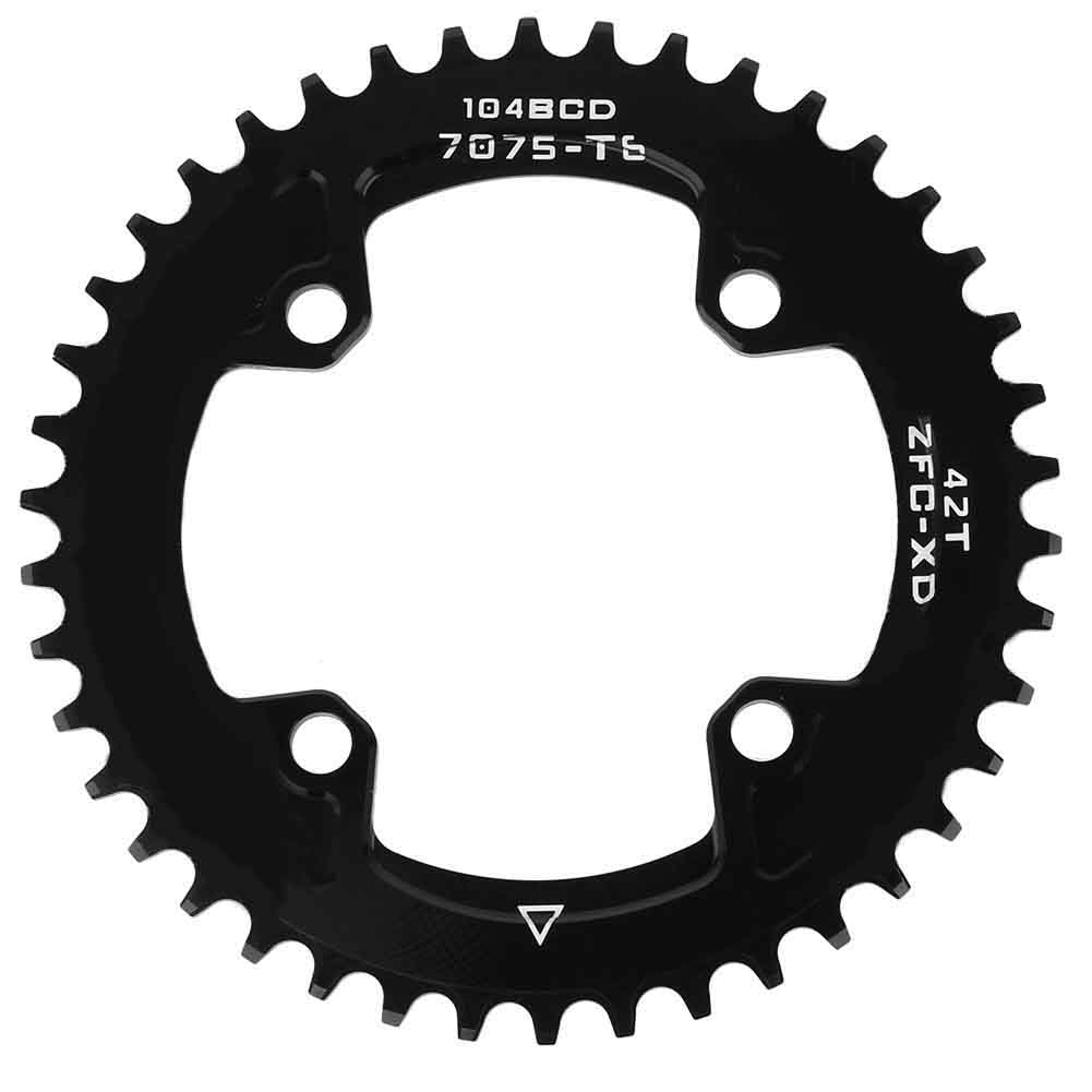 Bcd 104 Mm 42 Zähne Narrow-wide-kettenblatt (einzeln) Für Shimano Kurbelgarnitur Am/xc-fahrrad