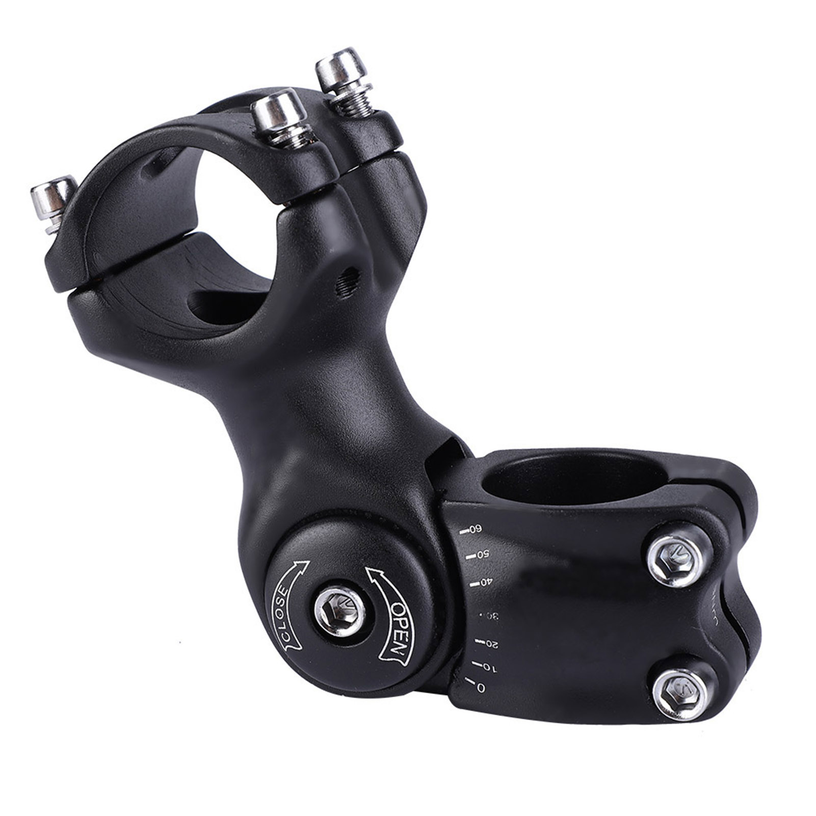 0-60° Verstellbarer Lenkervorbau Aus Aluminiumlegierung Für Xc Mtb Rennrad Citybike (31,890mm)