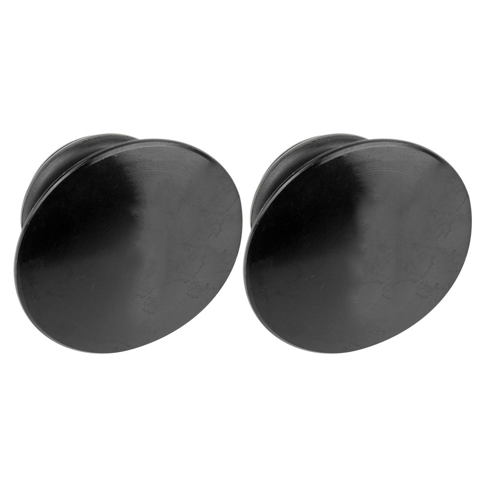 Duuti Langlebige Lenkerendkappen Aus Aluminiumlegierung Für Rennräder (schwarz)