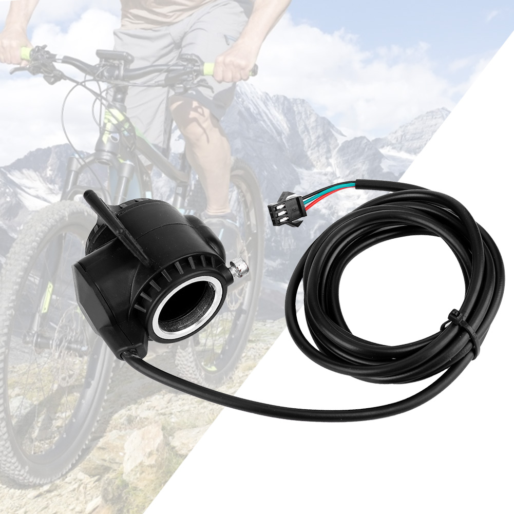 Geschwindigkeitsregler Mit 3 Drähten, Daumengas Am 22,5-mm-lenker Für Elektrofahrrad/roller (rechts)