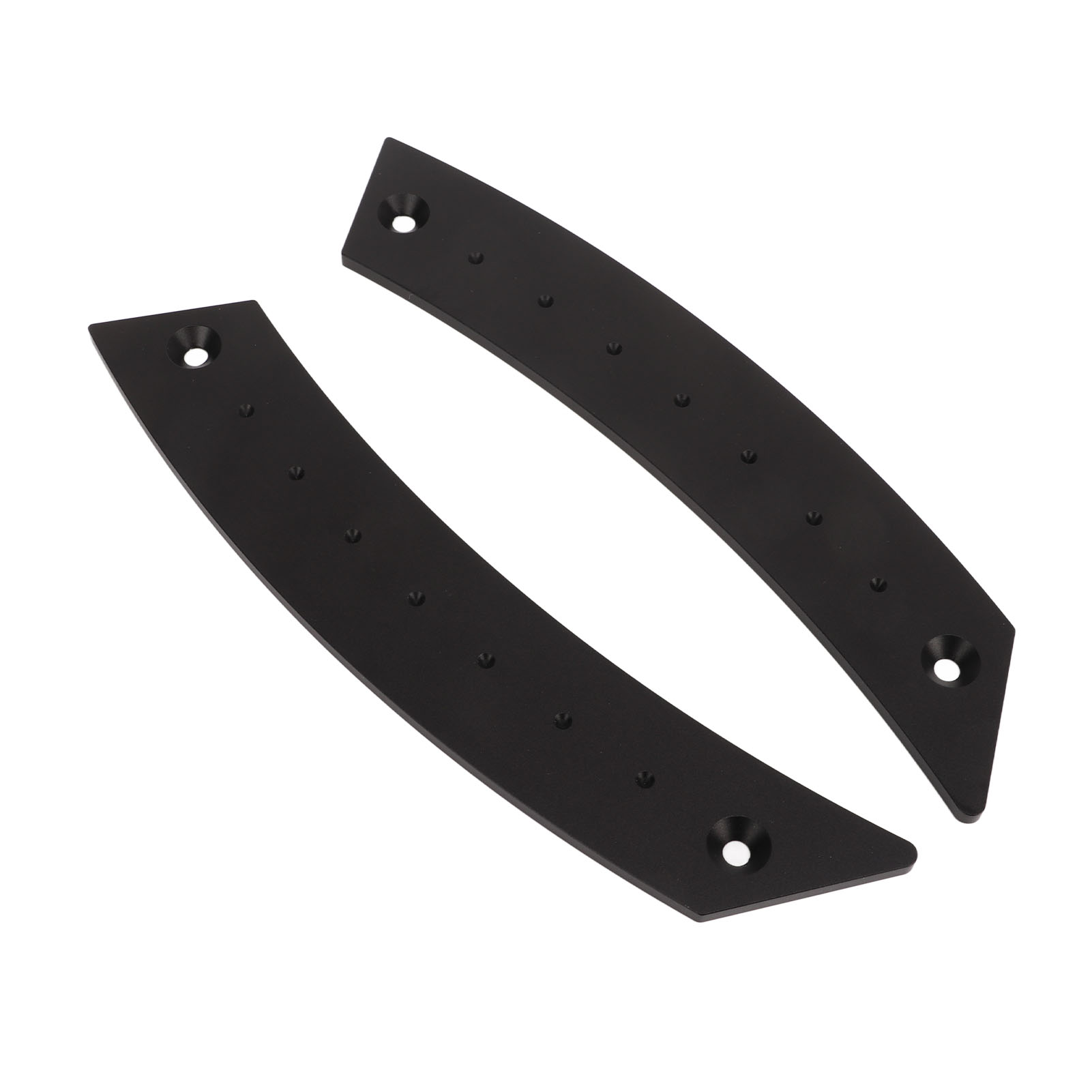2-teiliges Türgriffset Aus Aluminiumlegierung, Arbeitssparend, Hochfest Und Rostfrei, Für Autos, Schwarz