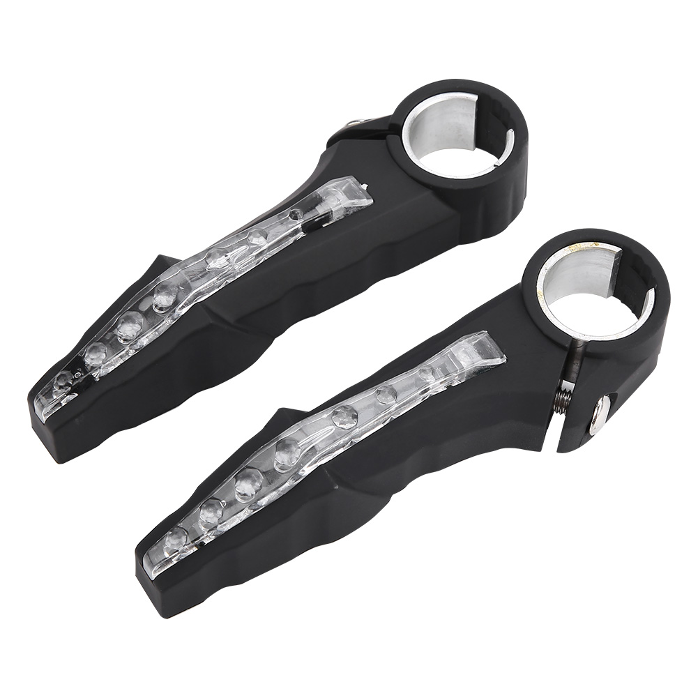 Fahrradlenkergriffleuchte Mit Led-blinker Und Warnleuchte