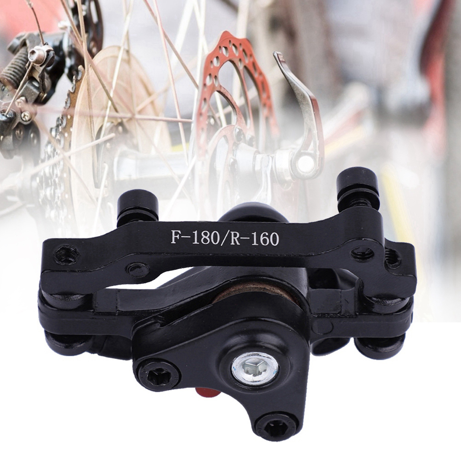Mechanische Fahrradbremse, Scheibenbremse Zum Ziehen Vorne Und Hinten, Bb8 (f180r160)