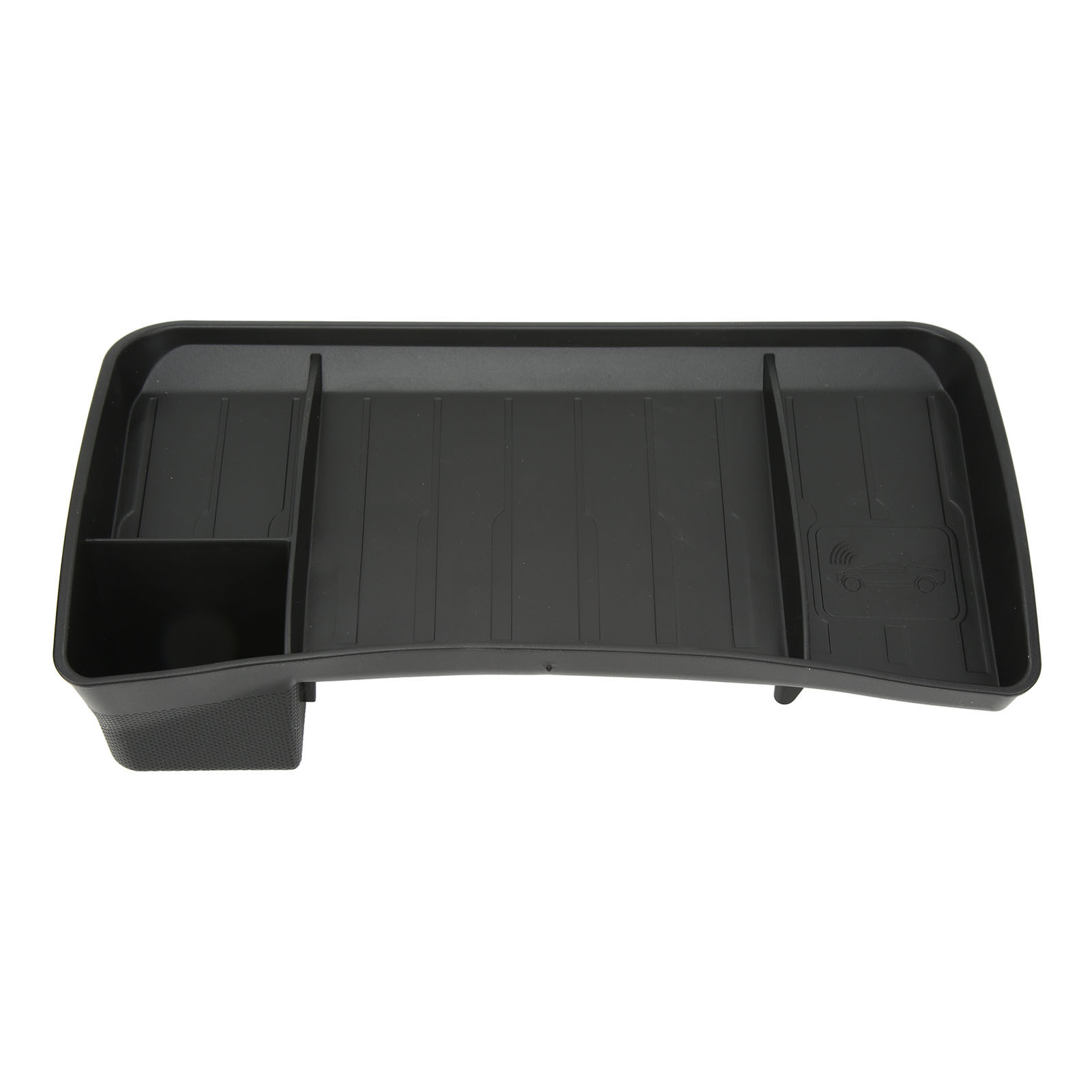 Ablagefach Für Armaturenbrett (tpe-material) Hinter Der Scheibe, Schwarz, Ersatz Für Tesla Model 3 Y