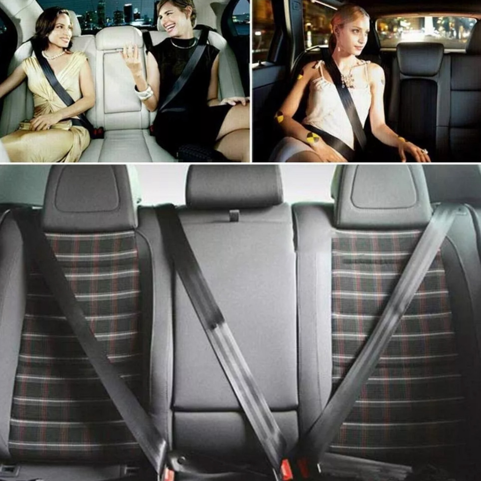 3-punkt-autosicherheitsgurt Aus Polyester Und Metall, Selbstsichernd, Abnehmbar, Für Lkw Und Bus