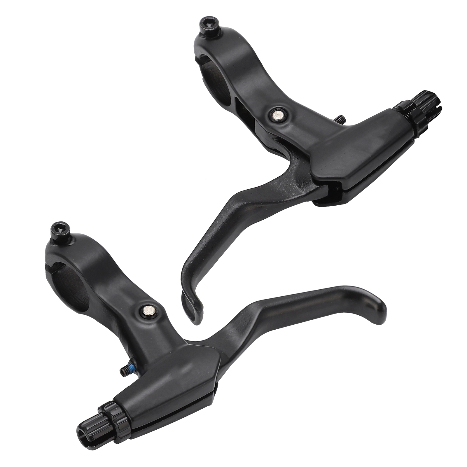 Lot De 2 Leviers De Frein En Alliage D'Aluminium Pour Vélo Pliant Et Vtt, Pièces Détachées Noires