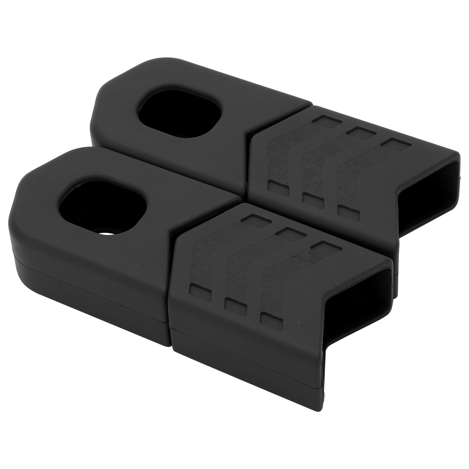 Lot De 4 Protections De Manivelle En Silicone Noir Pour Vélo Dh Fr Am Xc